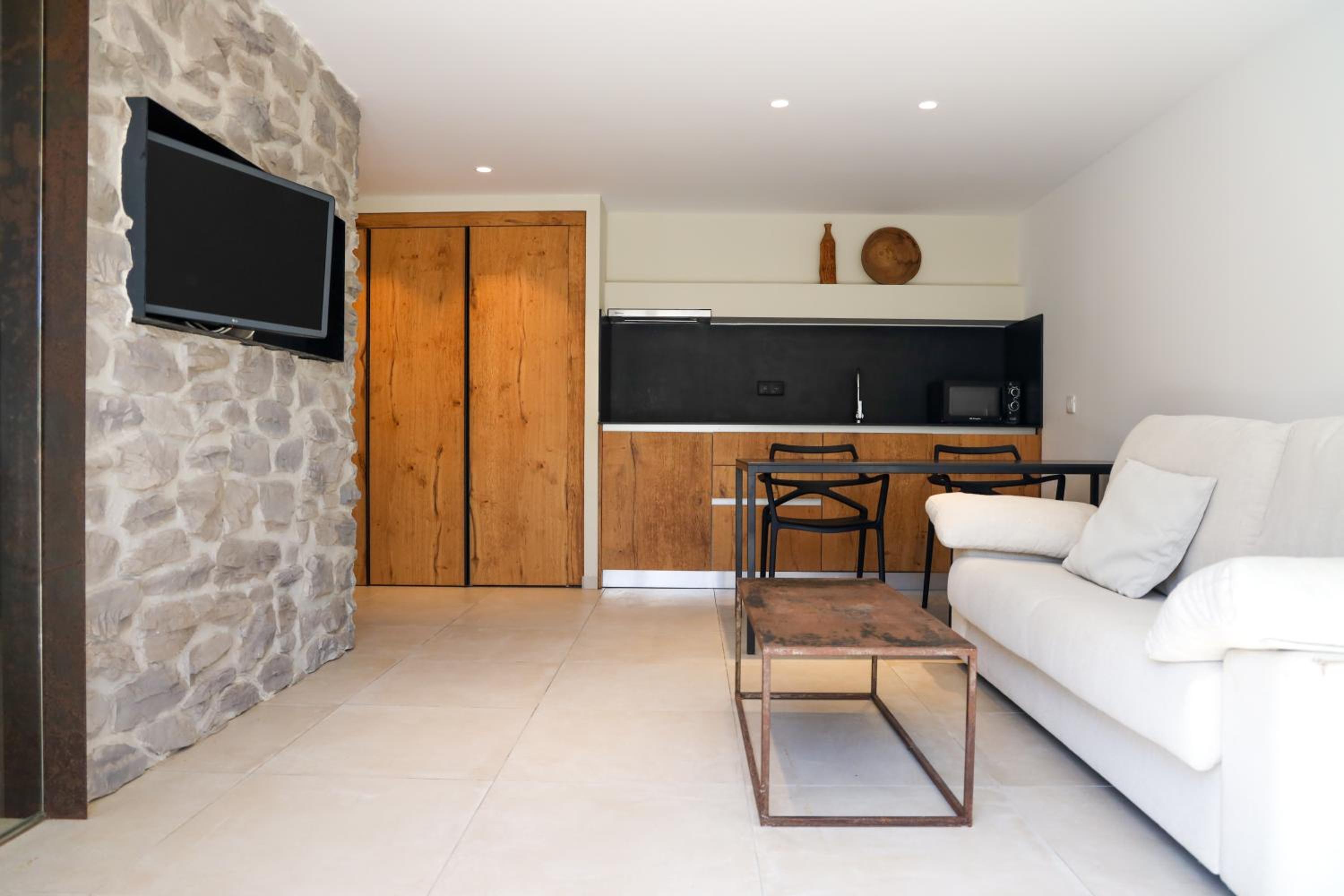 Suite de un dormitorio con terraza privada de la firma