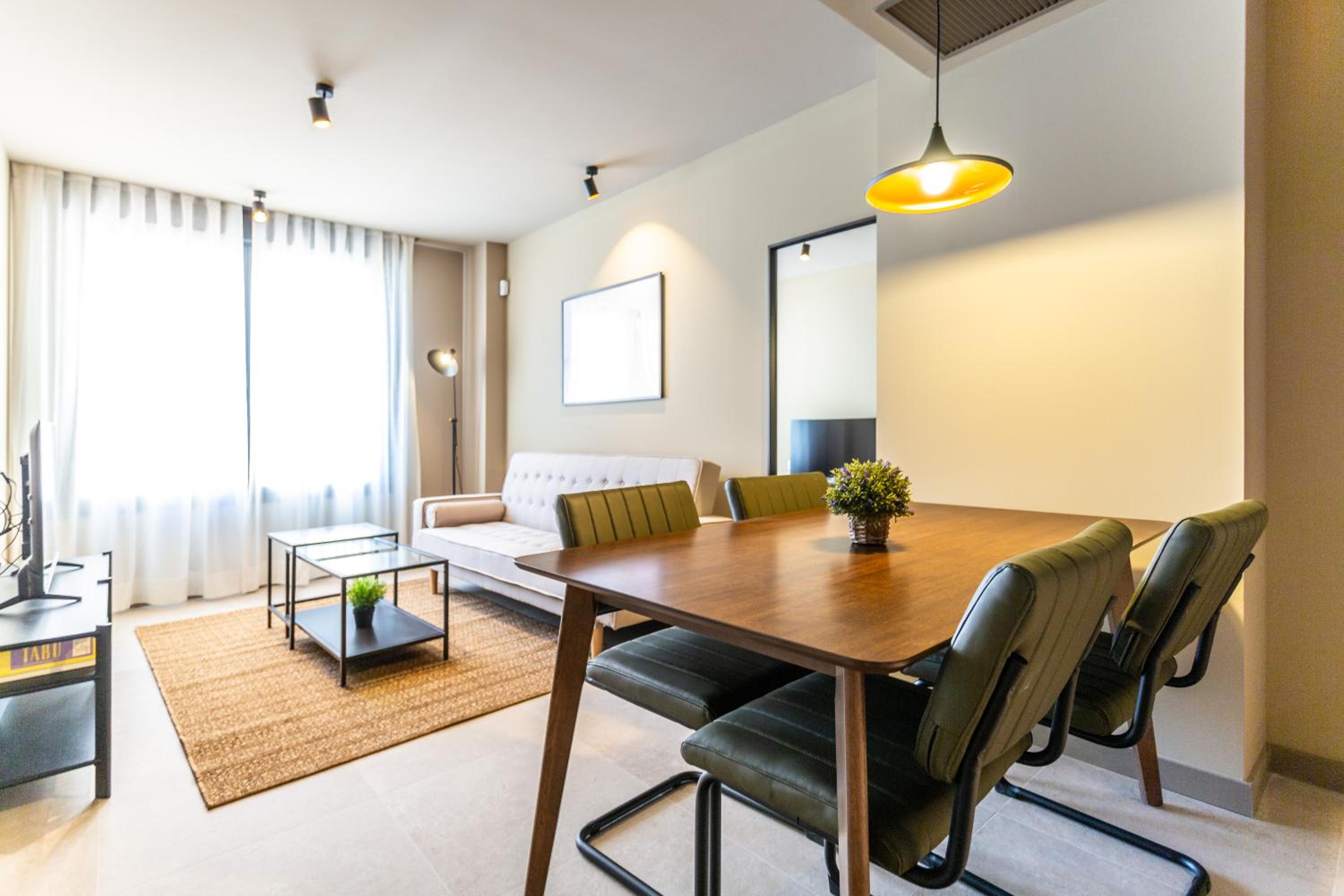 Apartamento de una habitación con terraza