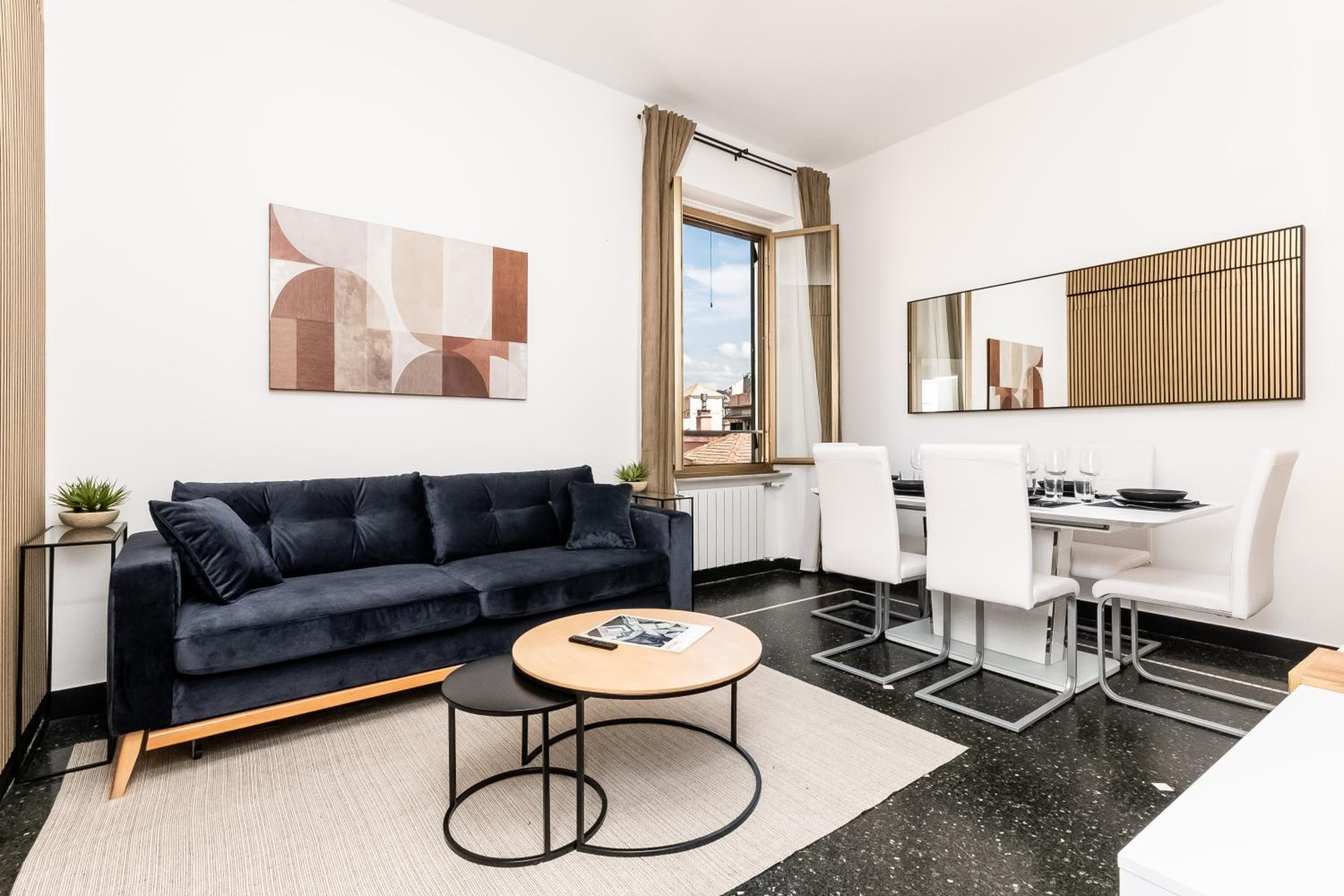 Three-Bedroom Apartment with View