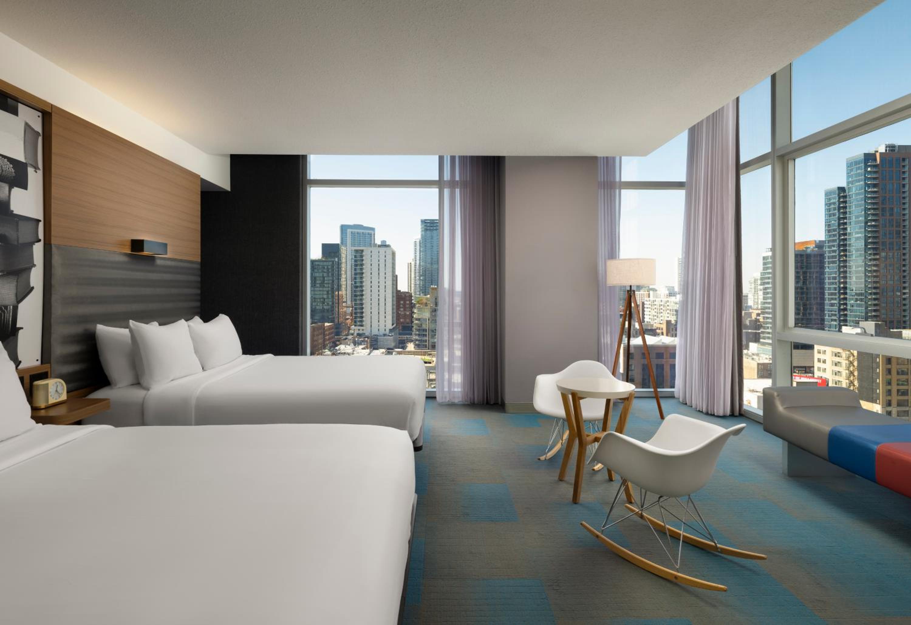 Corner Room with Two Queen Beds