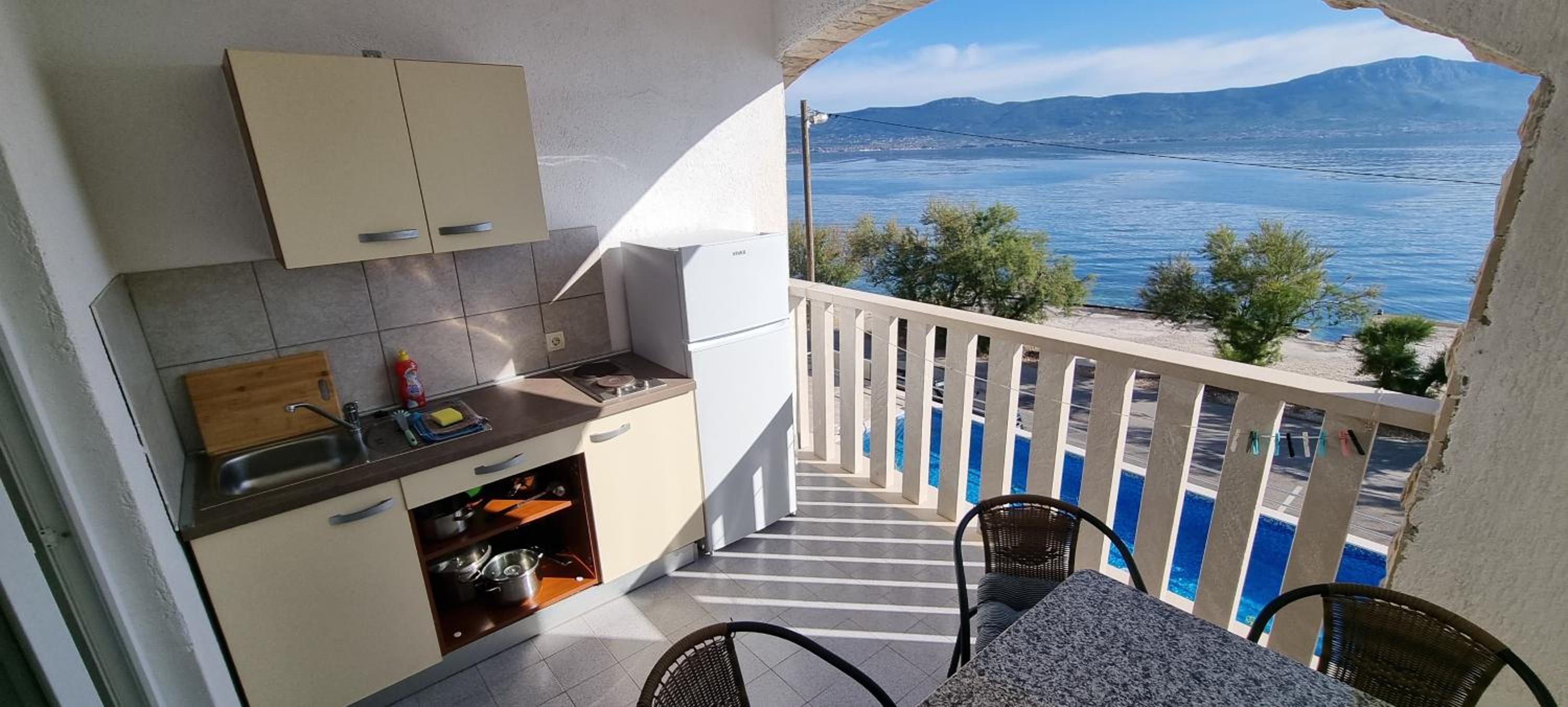Two-Bedroom Apartment with Balcony and Terrace