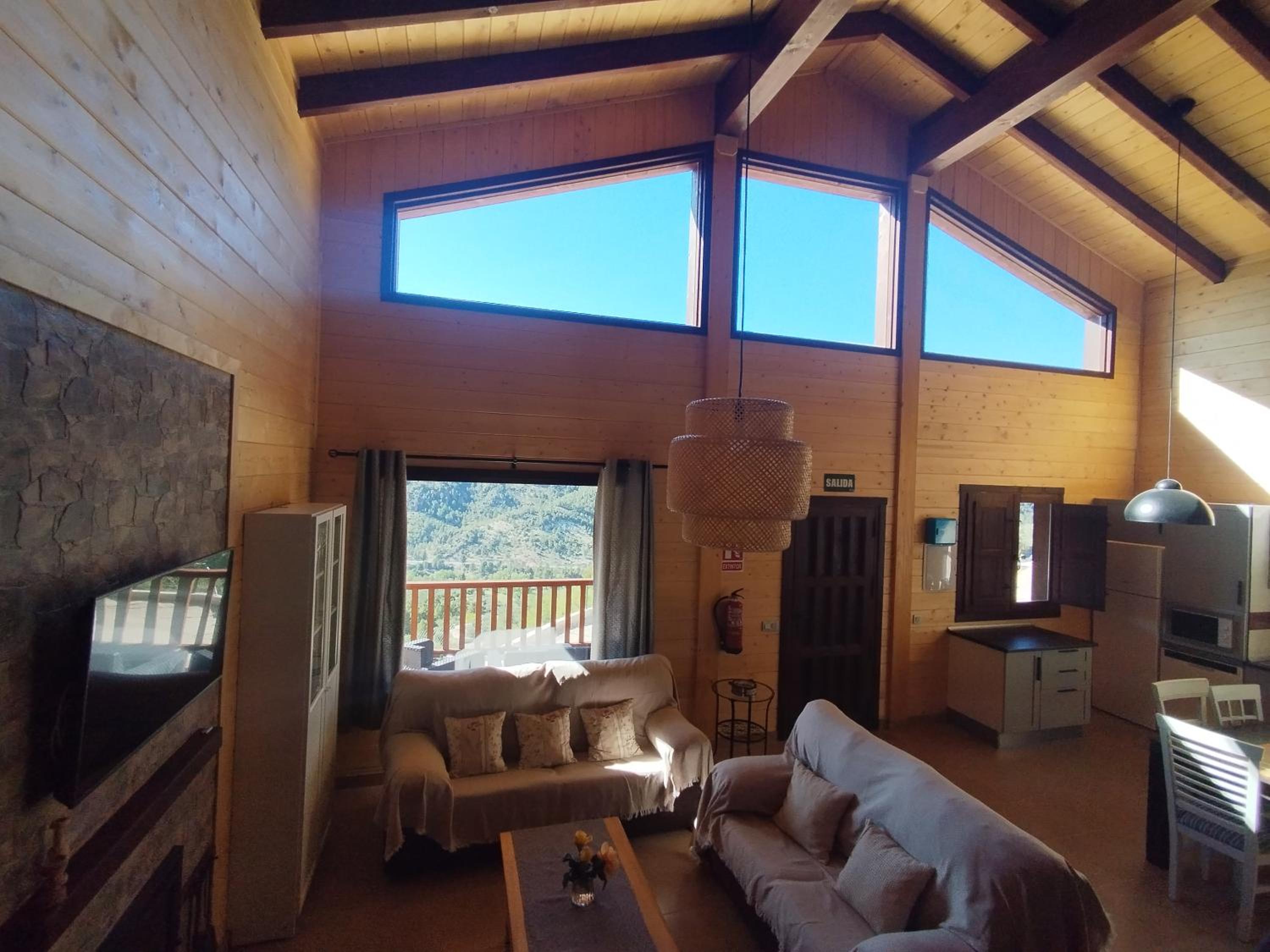 Casa de vacaciones de cuatro habitaciones.