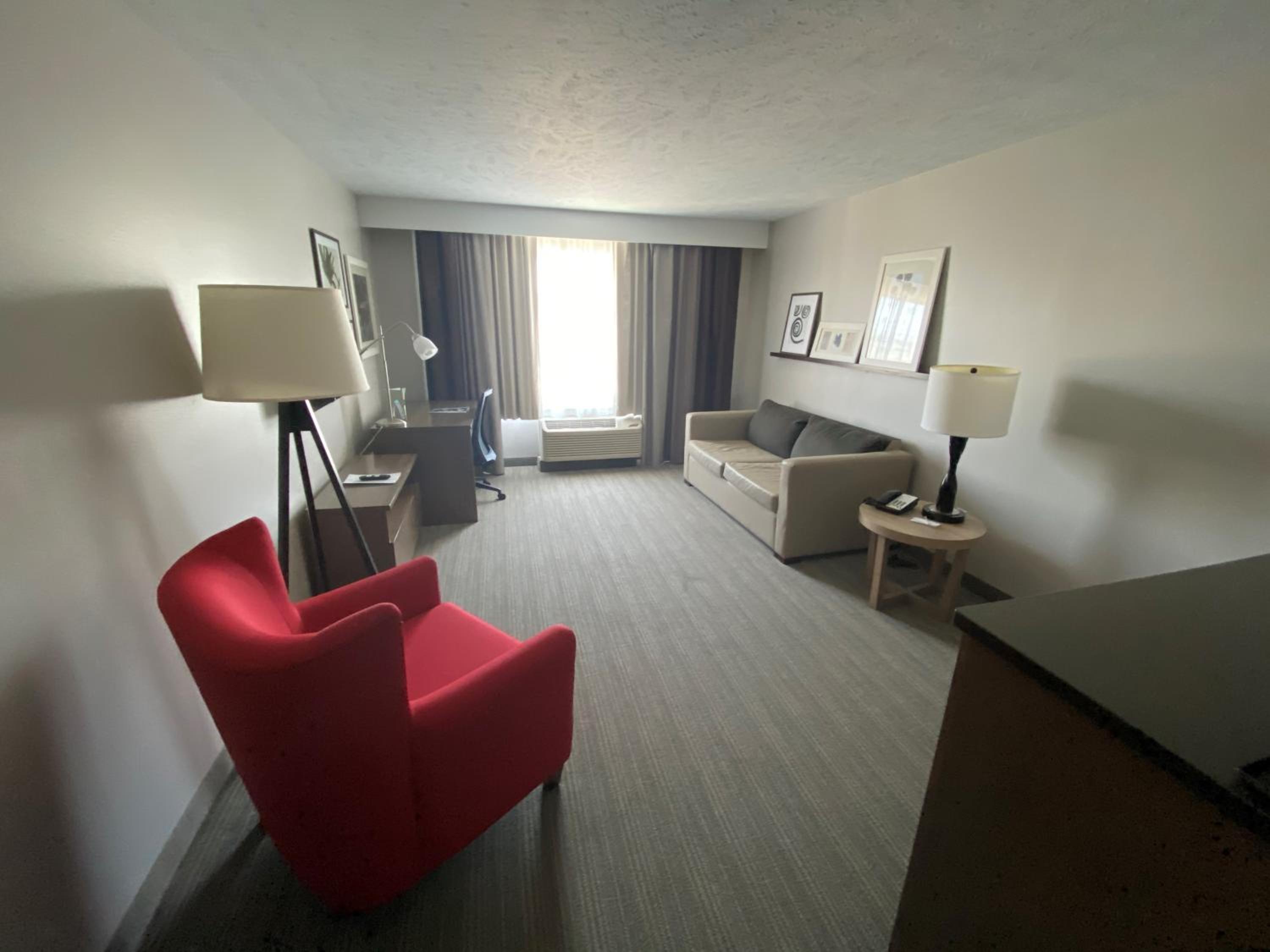 King Suite with Living Room - Non Smoking photo 3