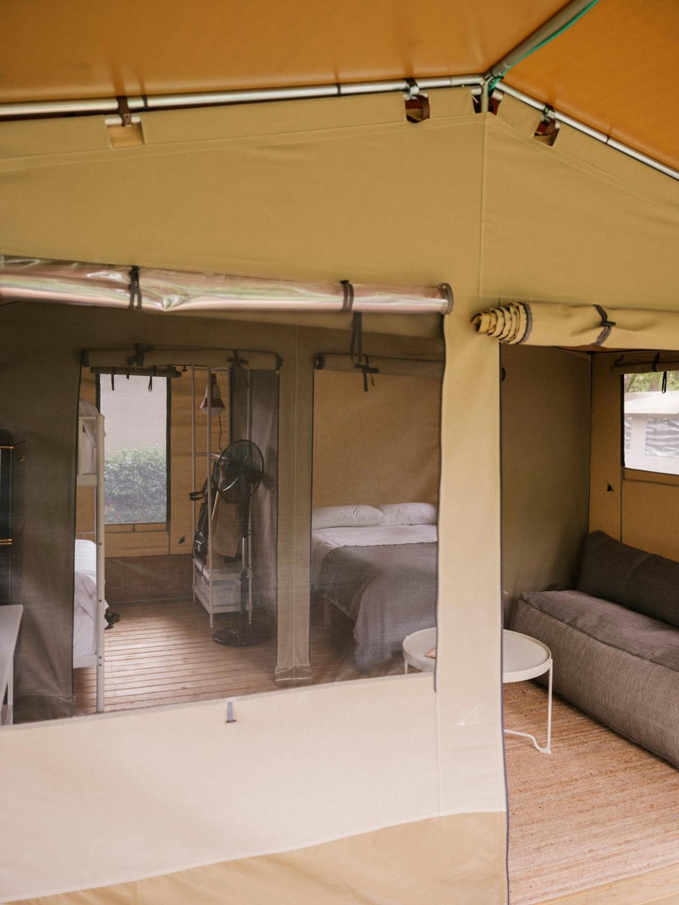 Carpa familiar de cabaña
