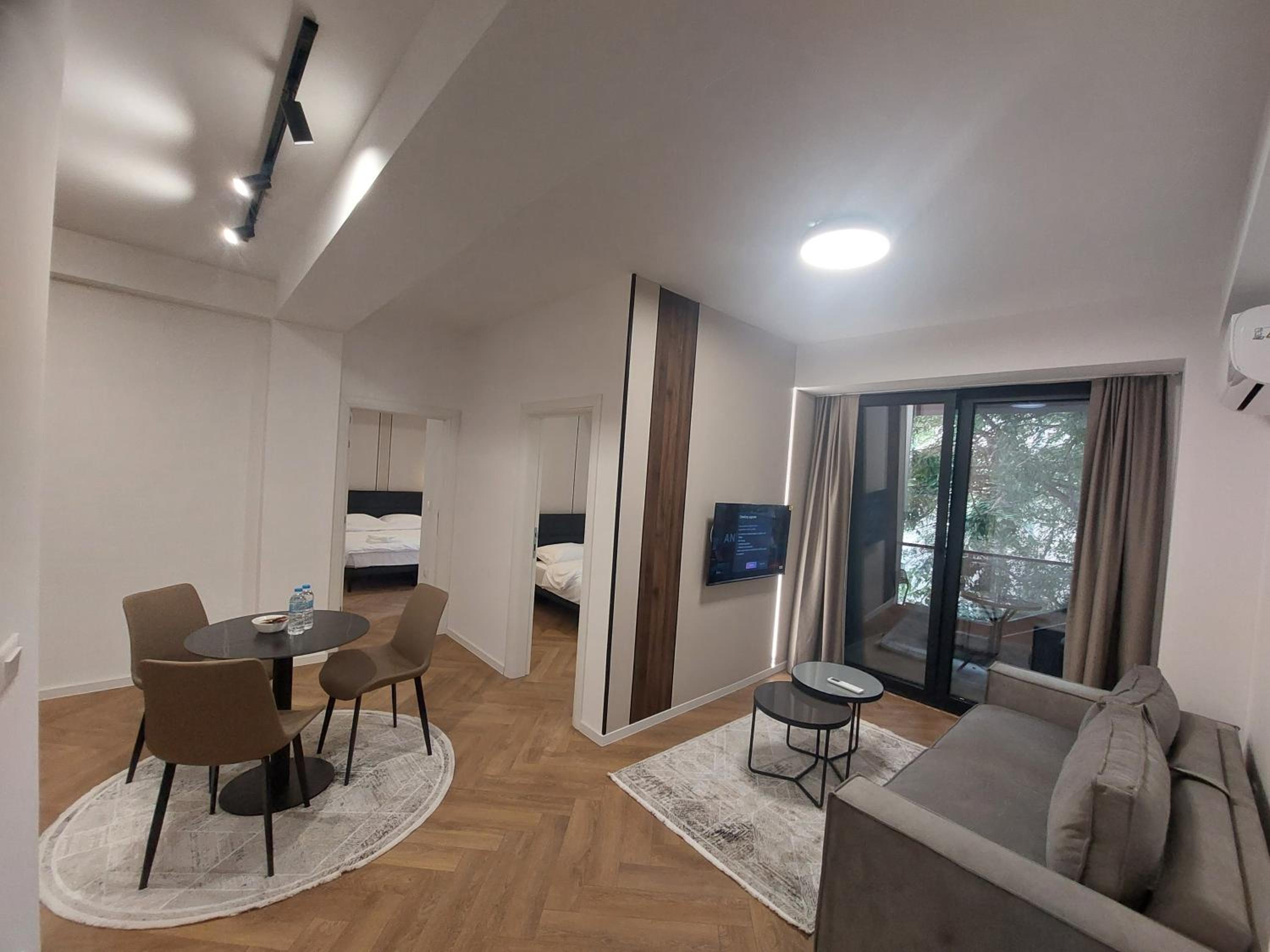 Two-Bedroom Apartment with Balcony