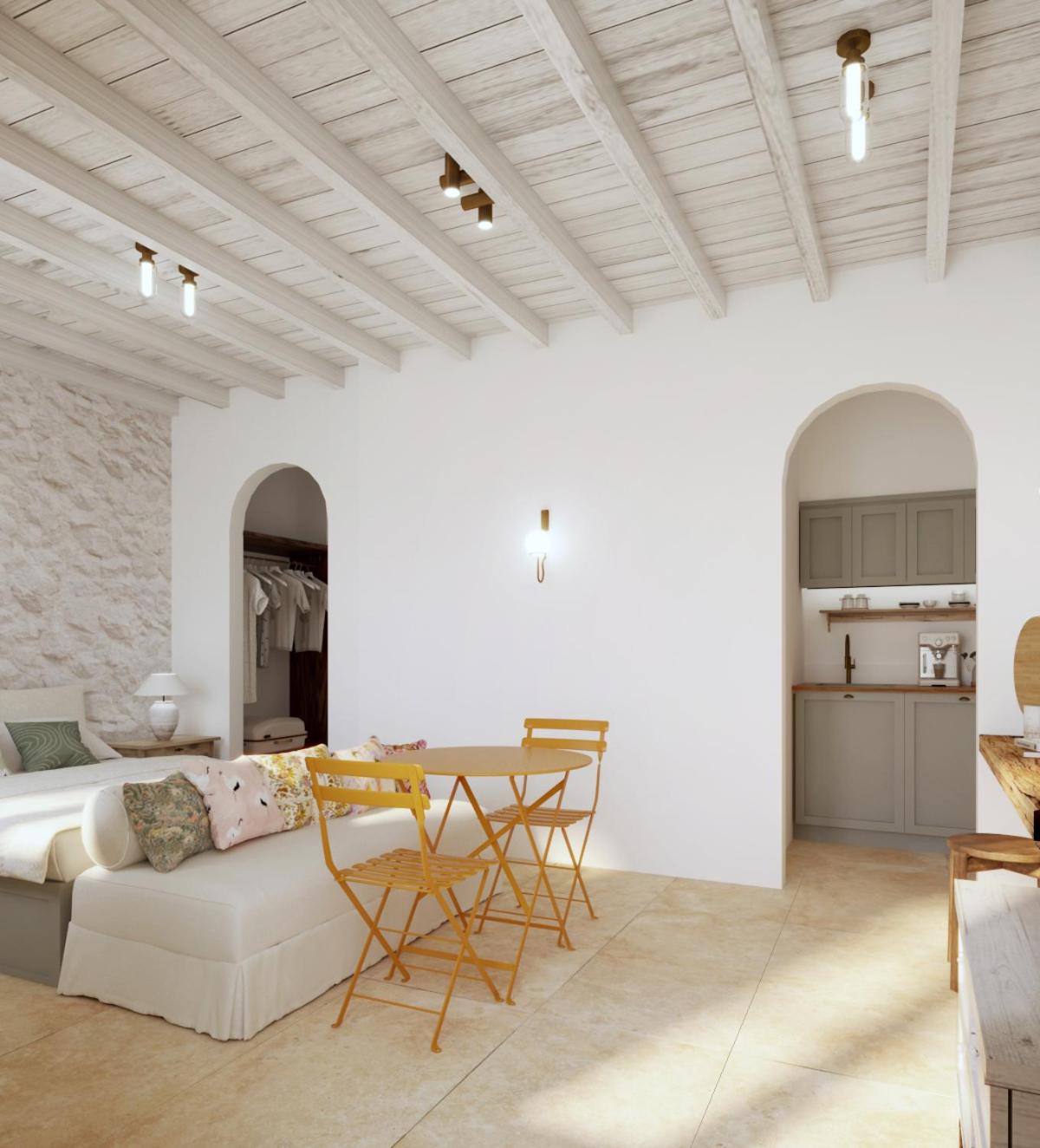 Studio Apartment with One Double Bed