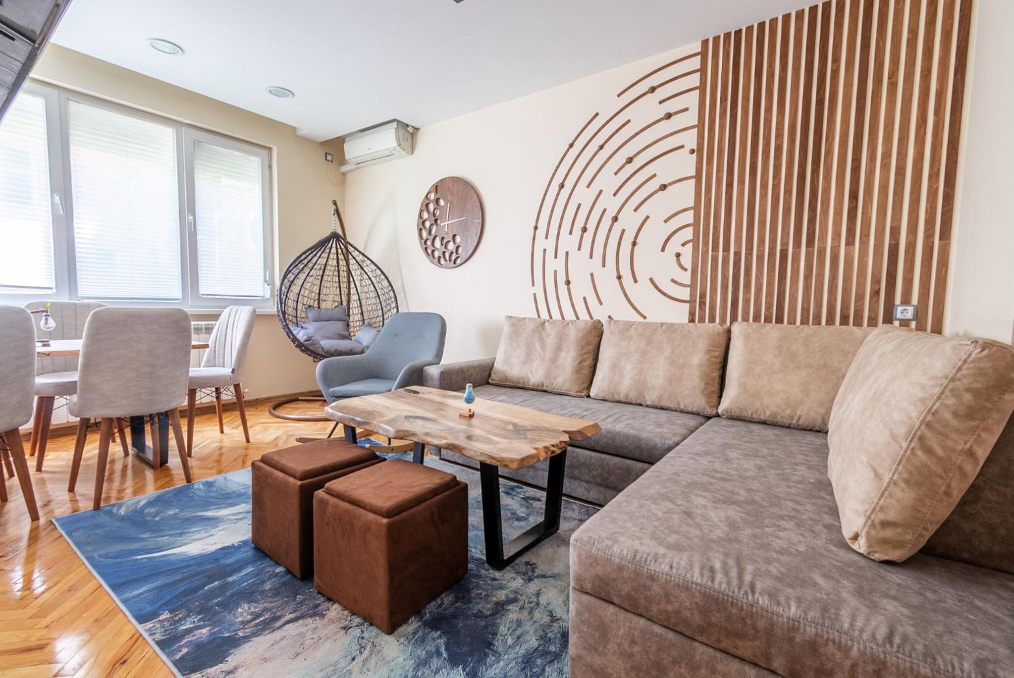 Two-Bedroom Apartment with Balcony