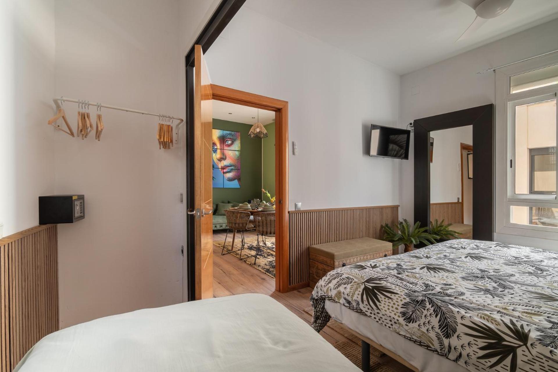 Apartamento de dos habitaciones
