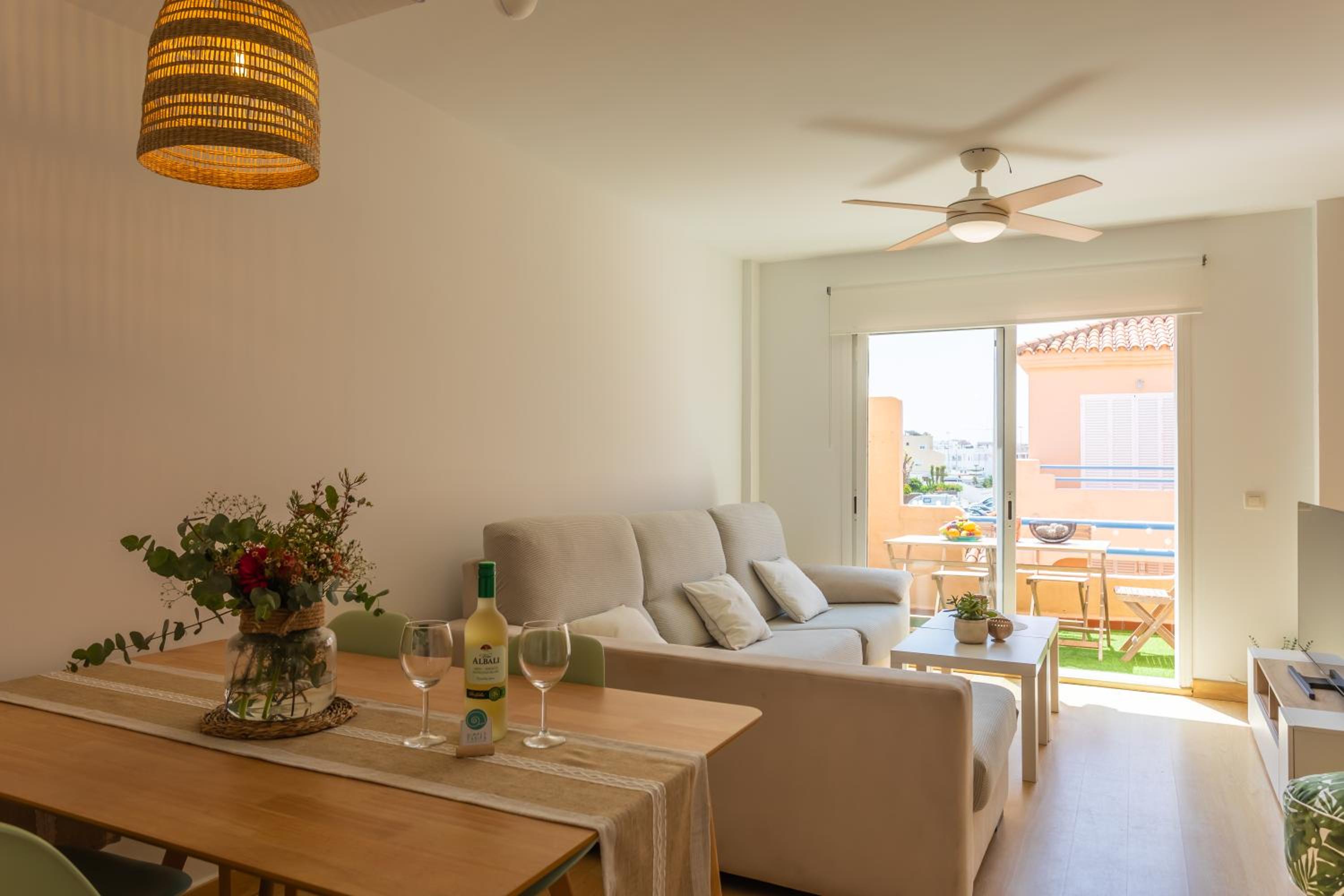 Apartamento de dos habitaciones
