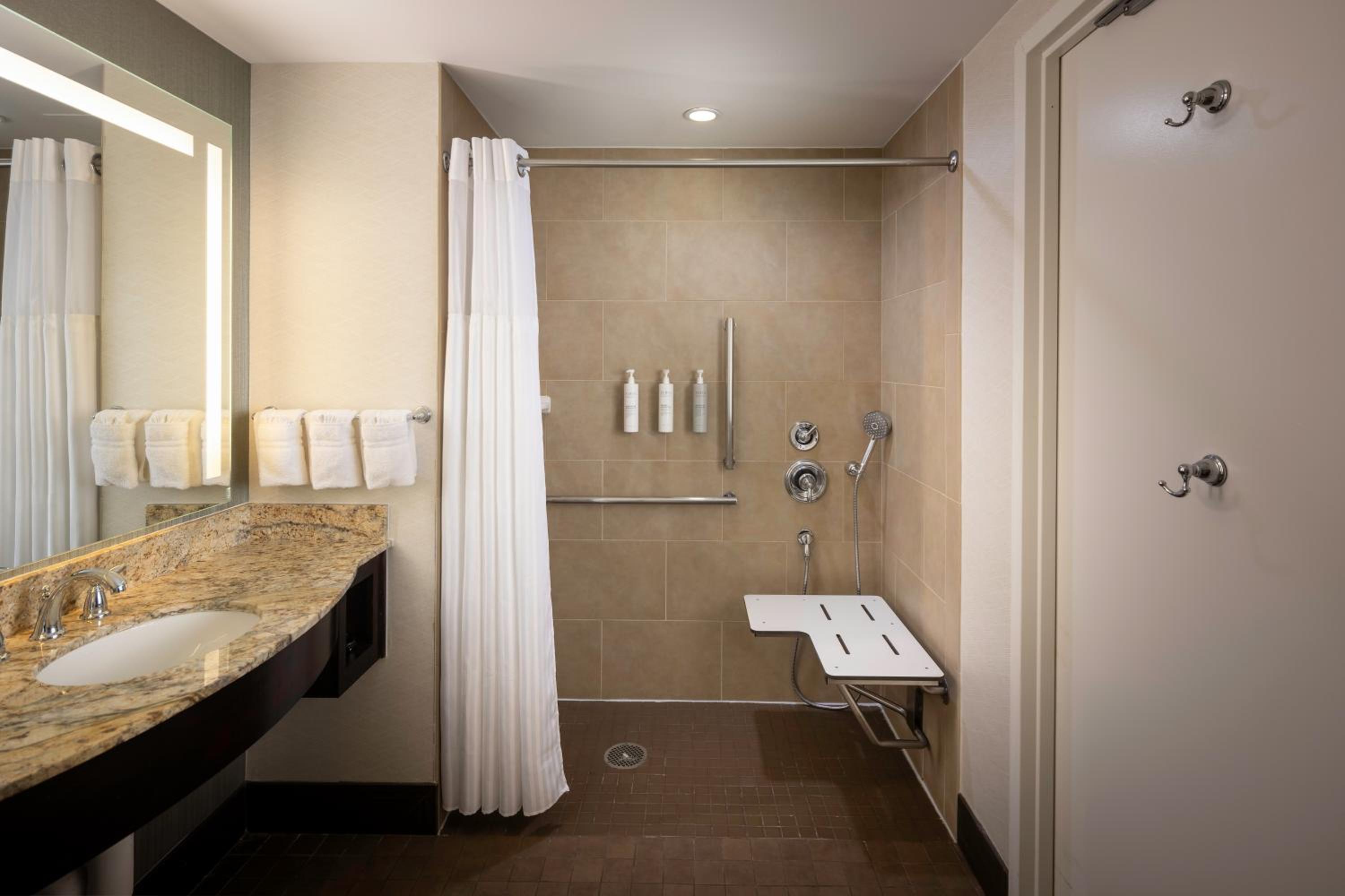 King Room with Roll-In Shower - Mobility Accessible photo 2