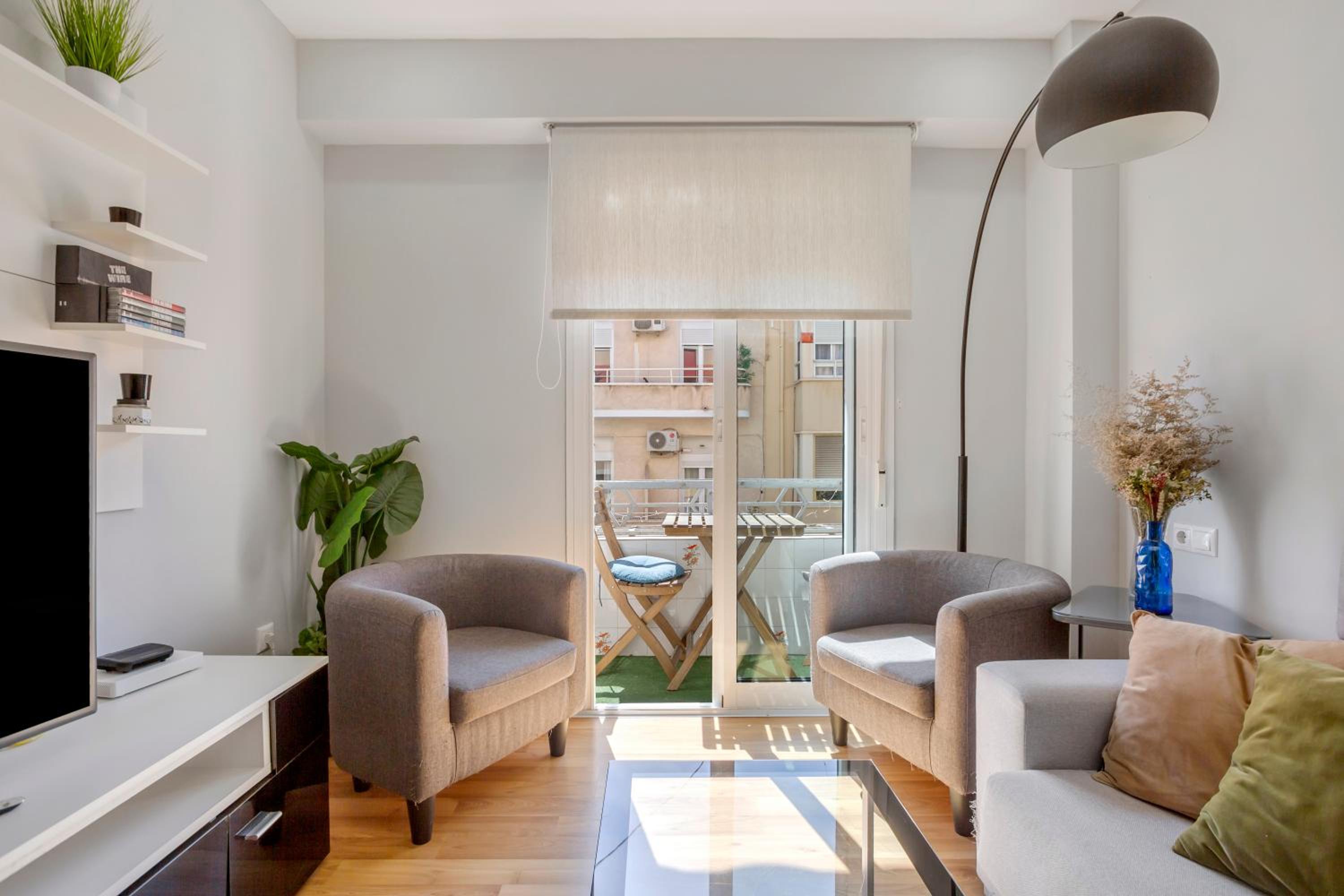 Apartamento de dos habitaciones