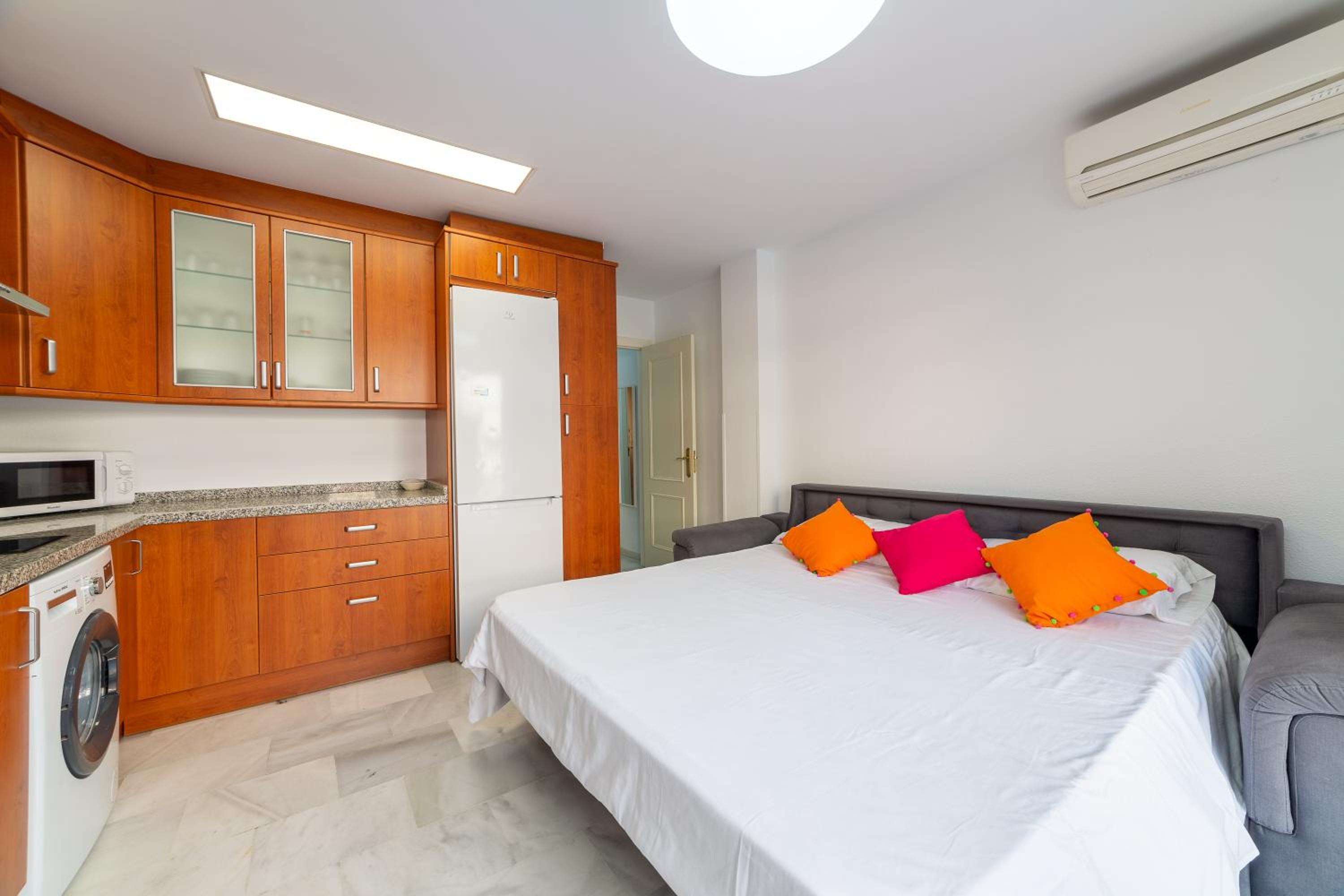 Apartamento de una habitación con terraza