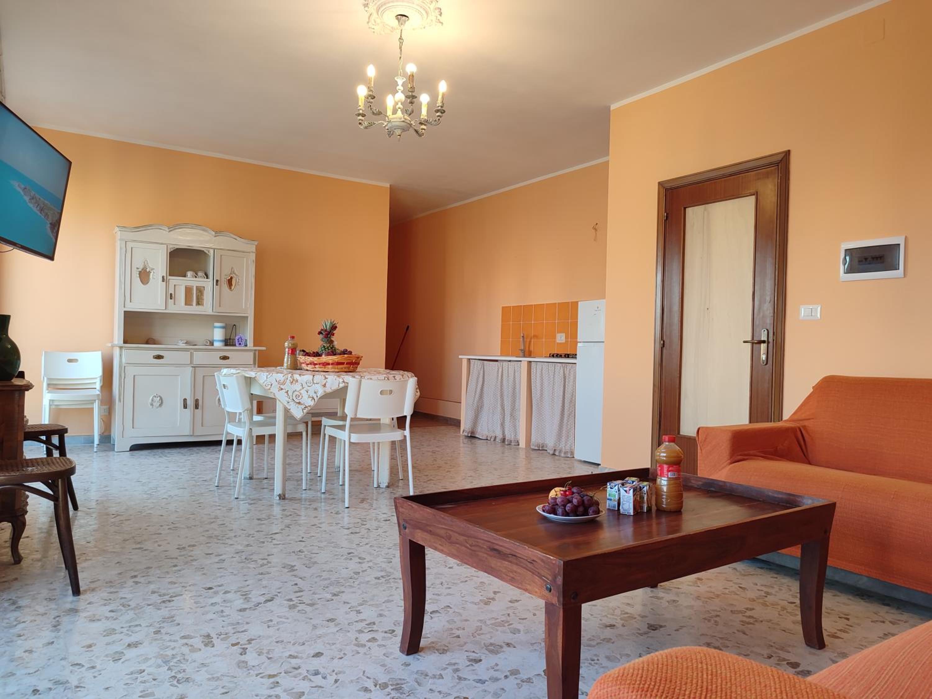 Two-Bedroom Apartment with Balcony