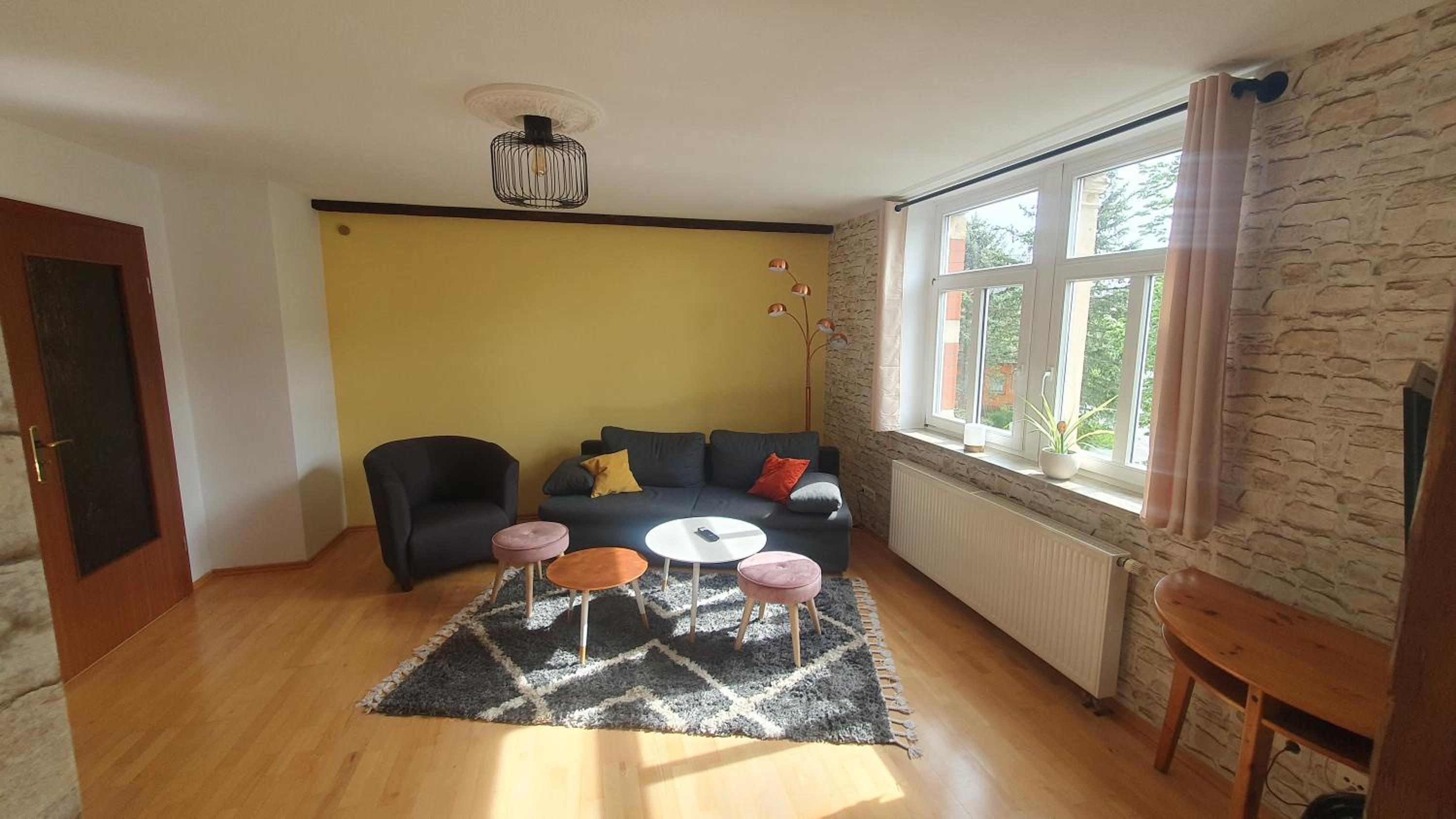 Two-Bedroom Deluxe Apartment with Garden View