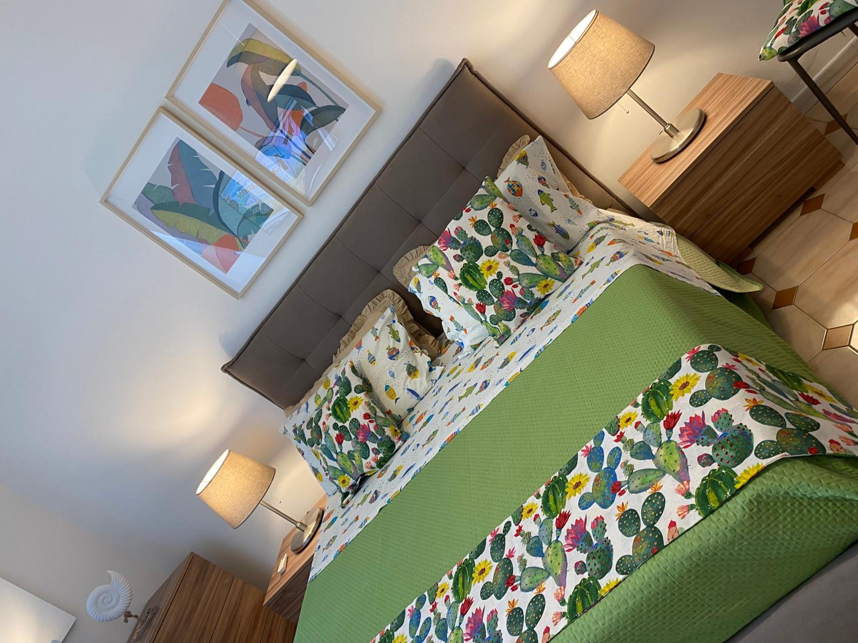 Deluxe One-Bedroom Apartment With Garden View