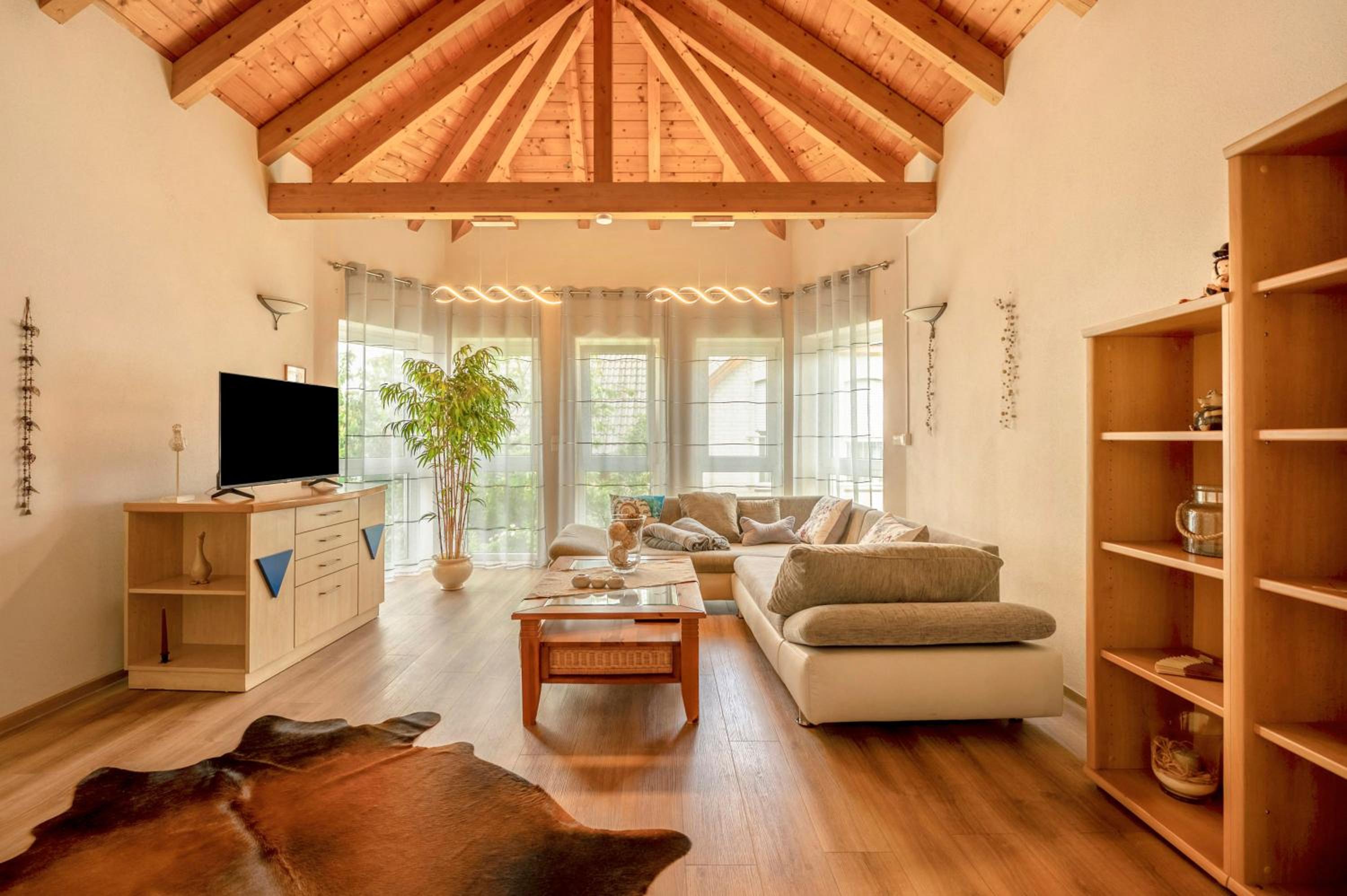 Two-Bedroom Deluxe Apartment with Garden View