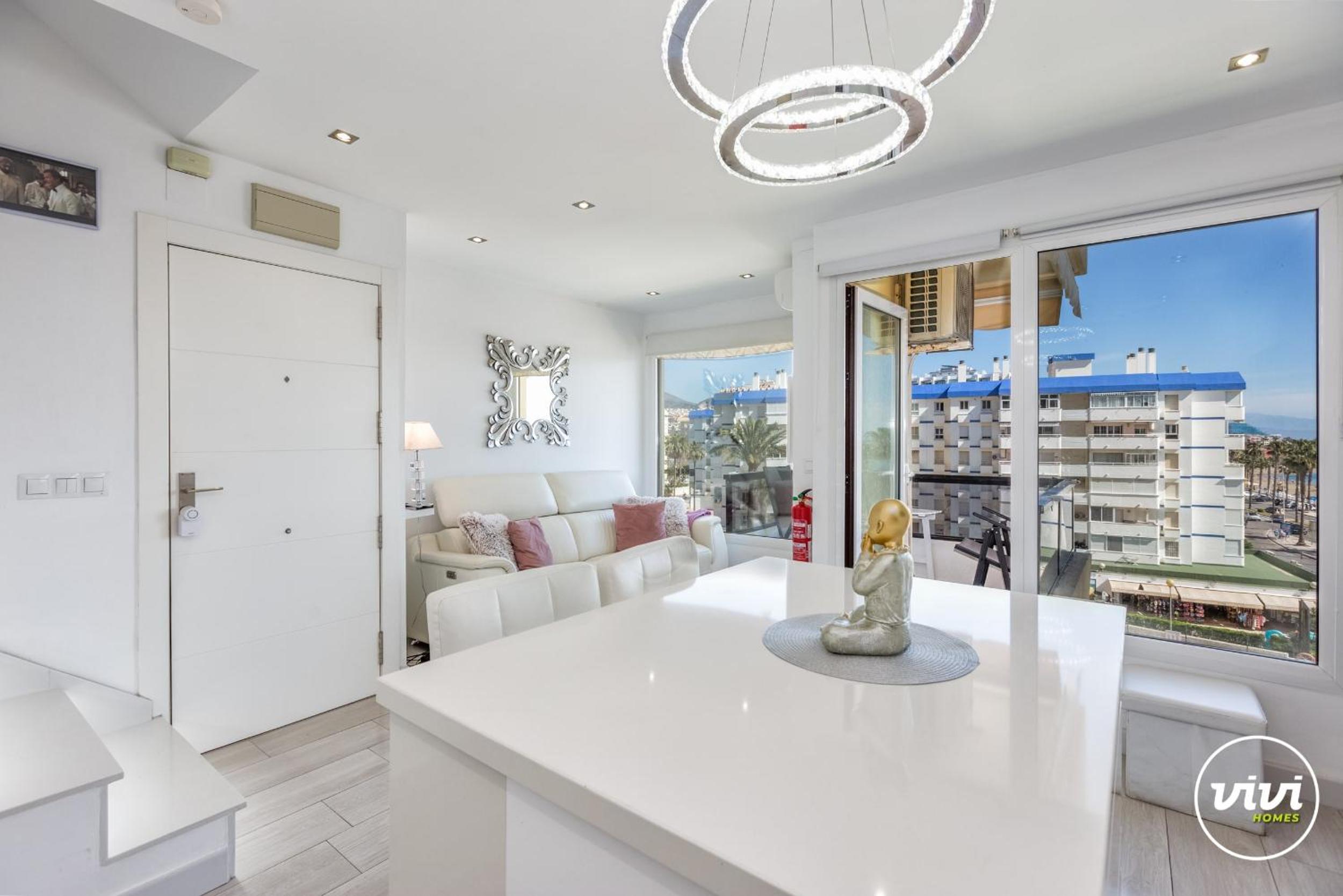 Apartamento con vista al mar