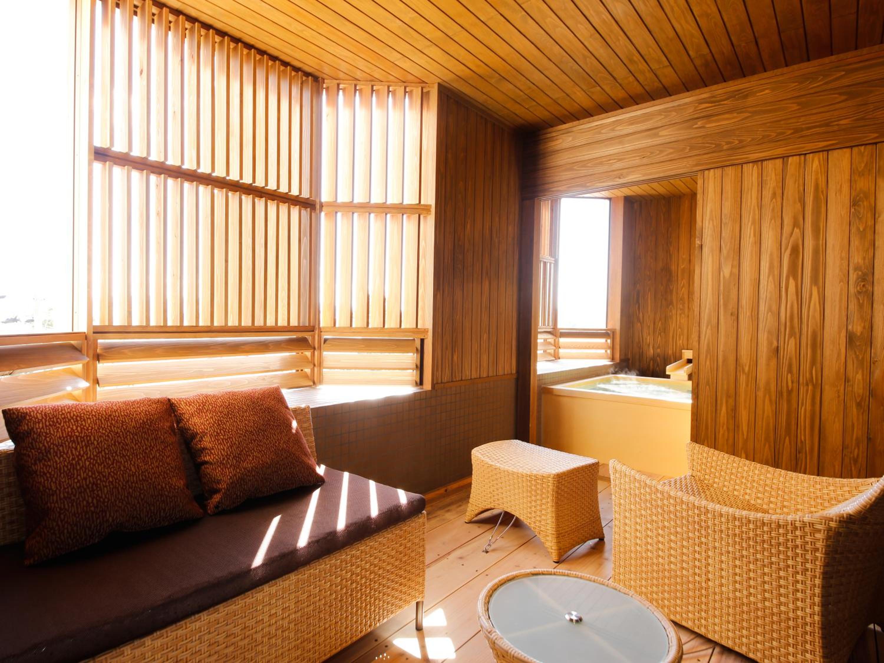 Japanese-Western Room with open-air bath TYPE A - Non-Smoking (2nd Floor) photo 2