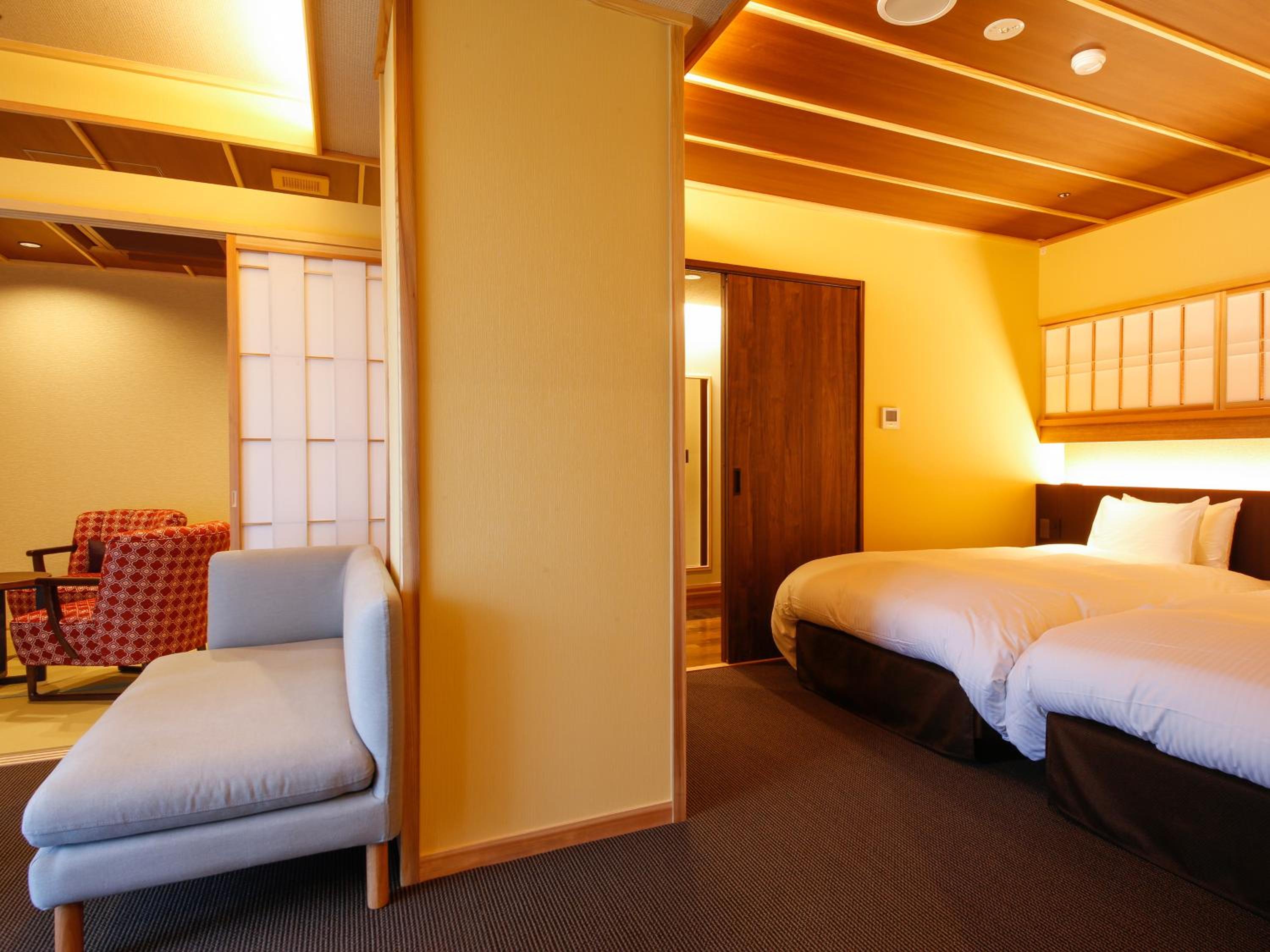 Japanese-Western Room with open-air bath TYPE D - Non-Smoking (2nd Floor) - Photo 1