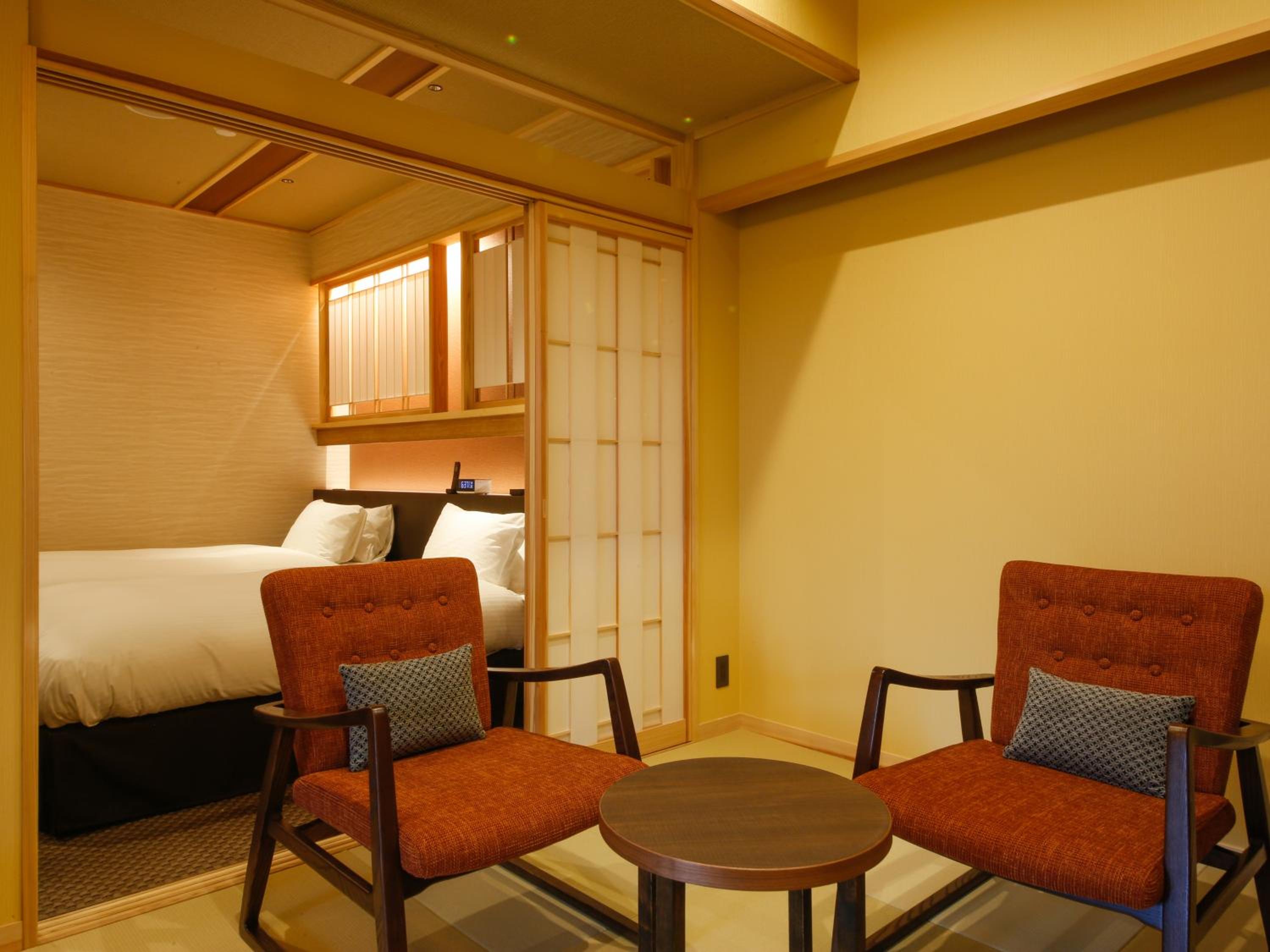 Japanese-Western Room with open-air bath TYPE E - Non-Smoking (2nd Floor) - Photo 3