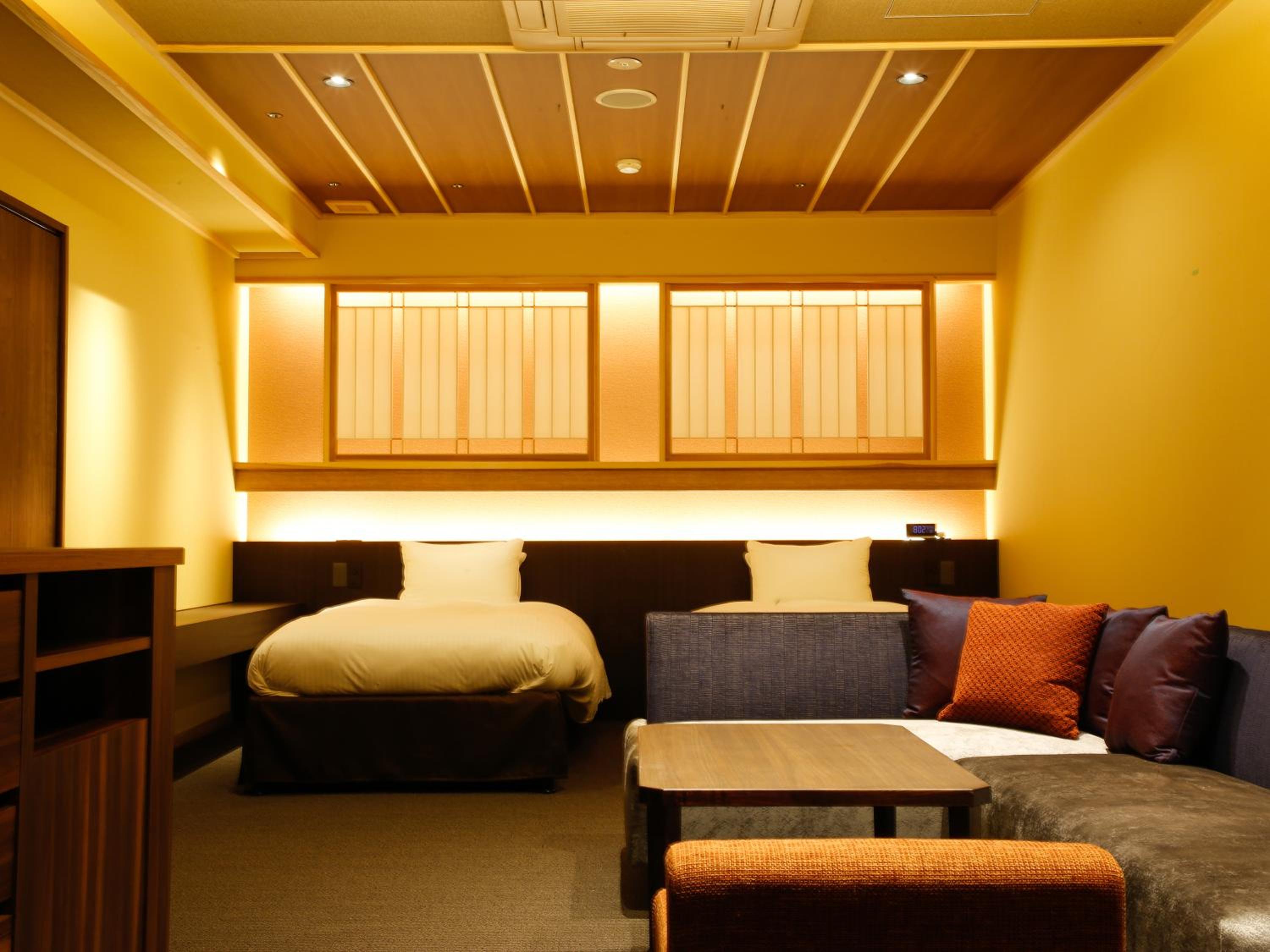 Japanese-Western Room with open-air bath TYPE J - Non-Smoking (3rd Floor)