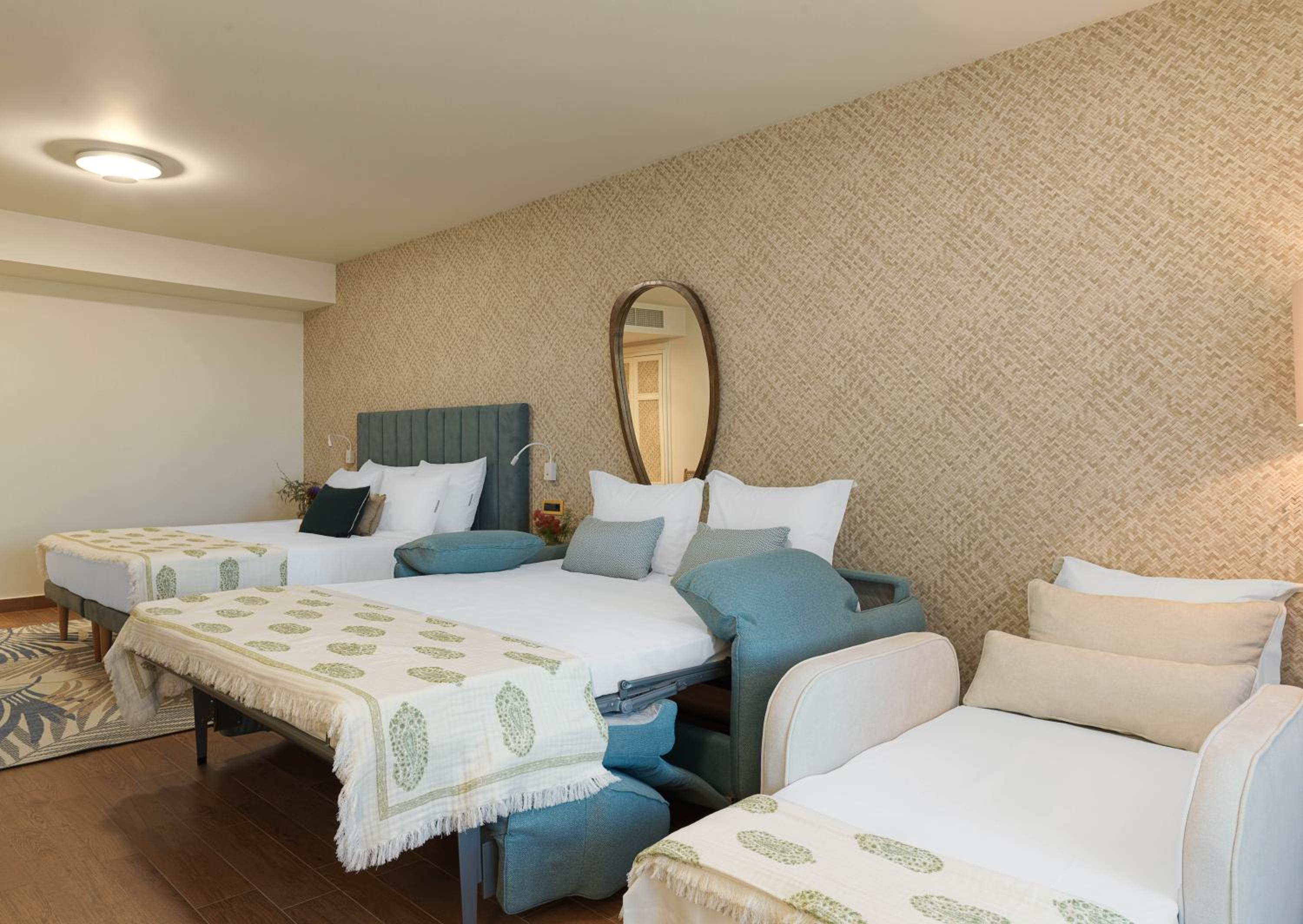 Deluxe Family Room with Garden View & Pool View