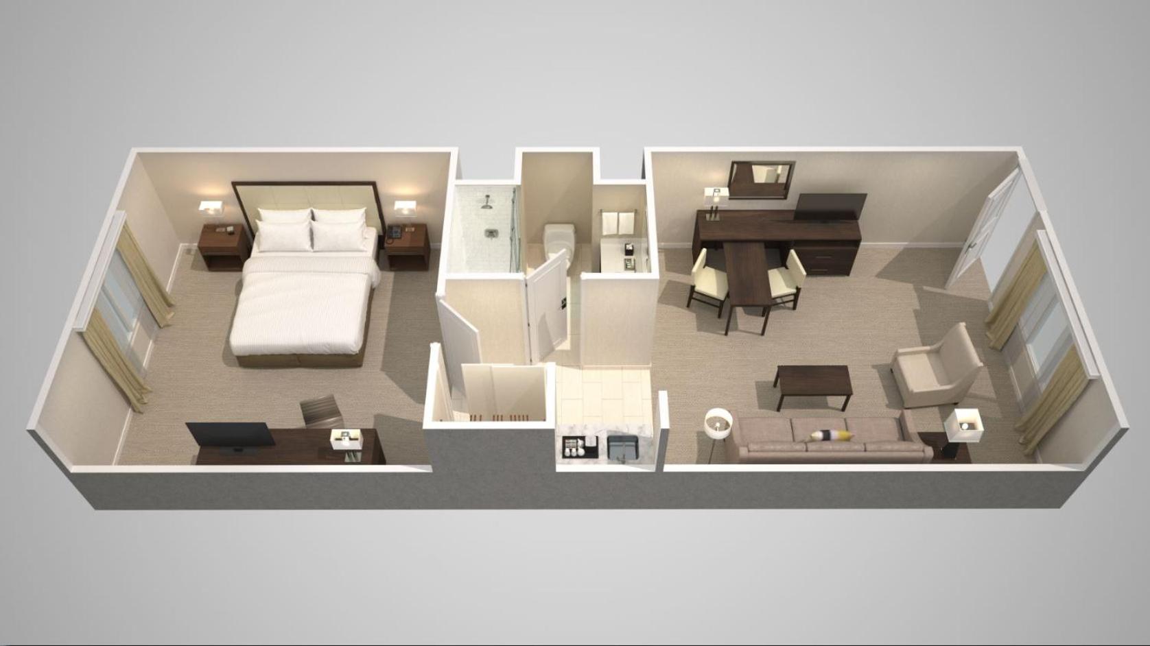 King Suite - Non-Smoking - Photo 3