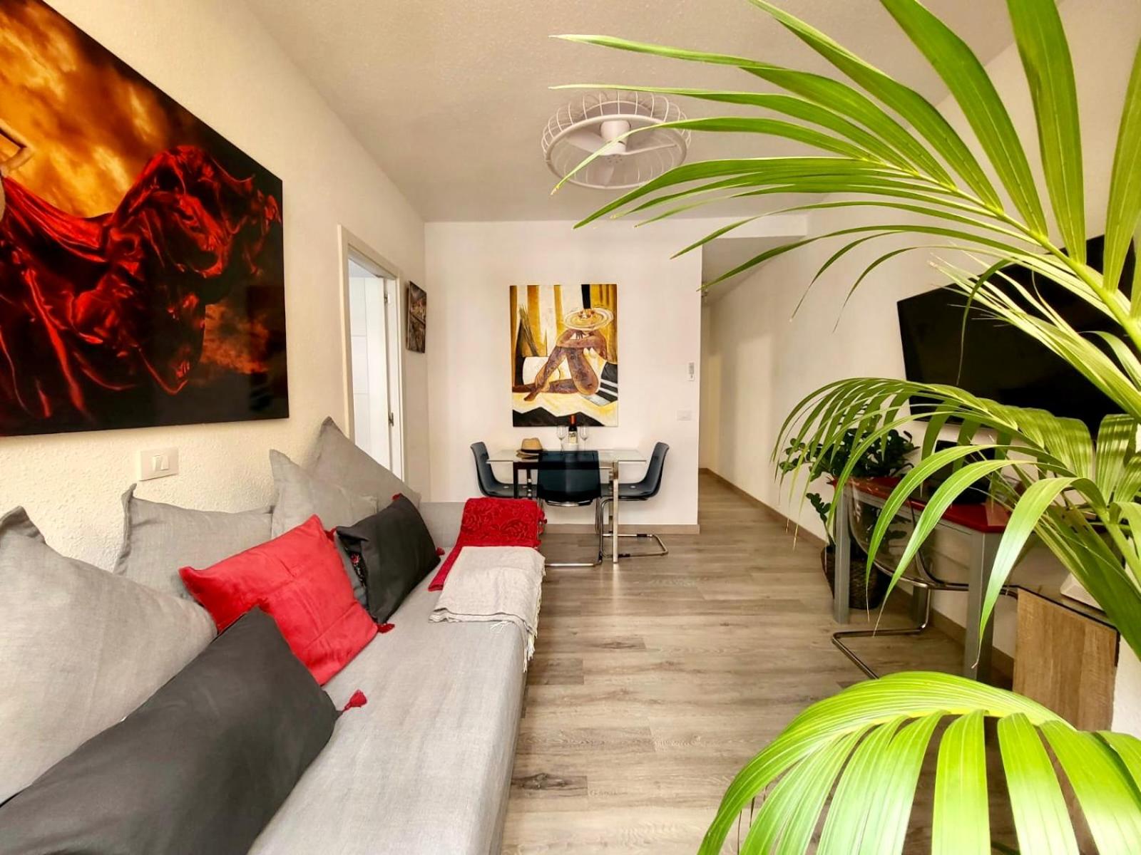 Apartamento de dos habitaciones