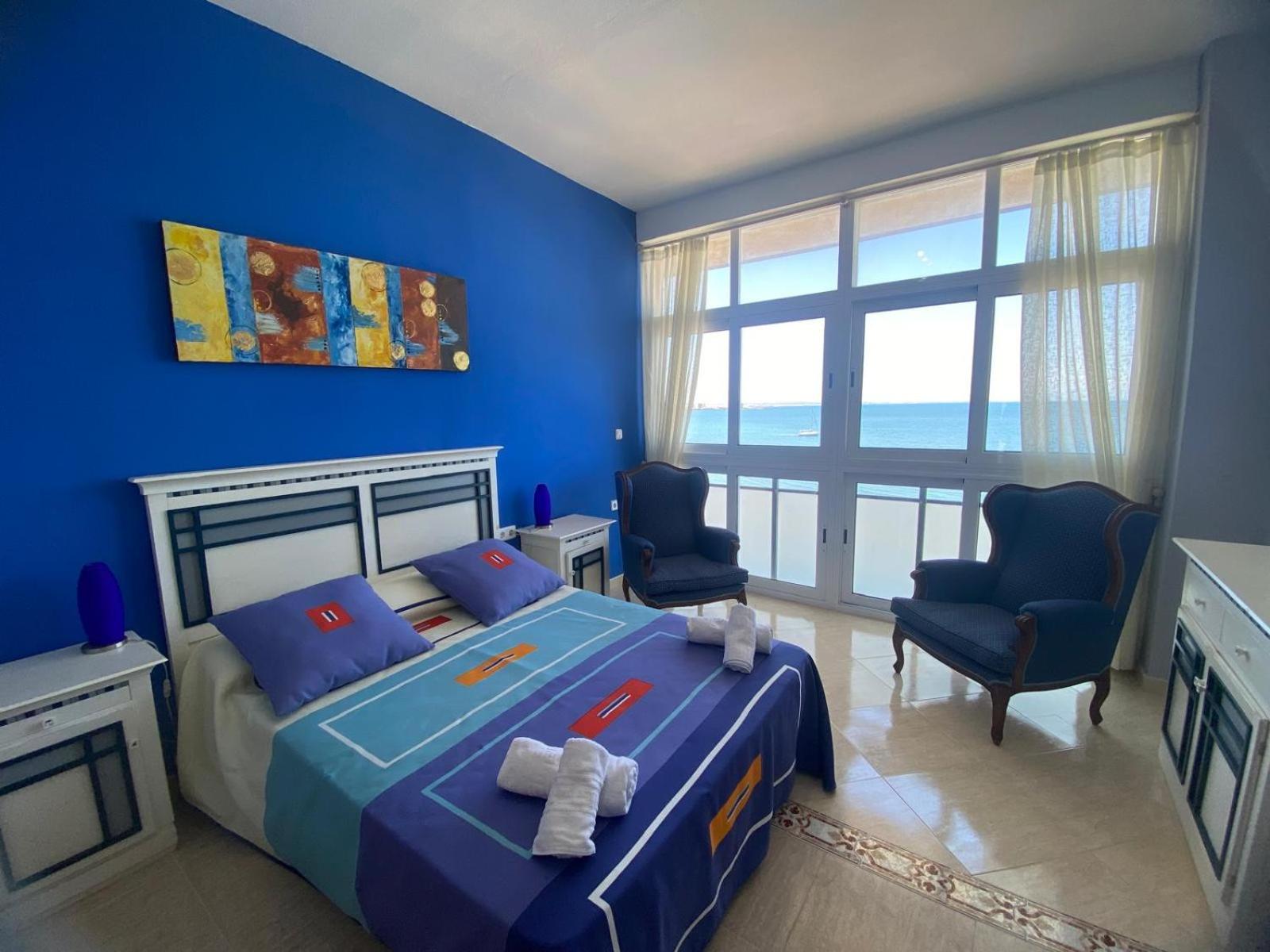 Apartamento con vista al mar
