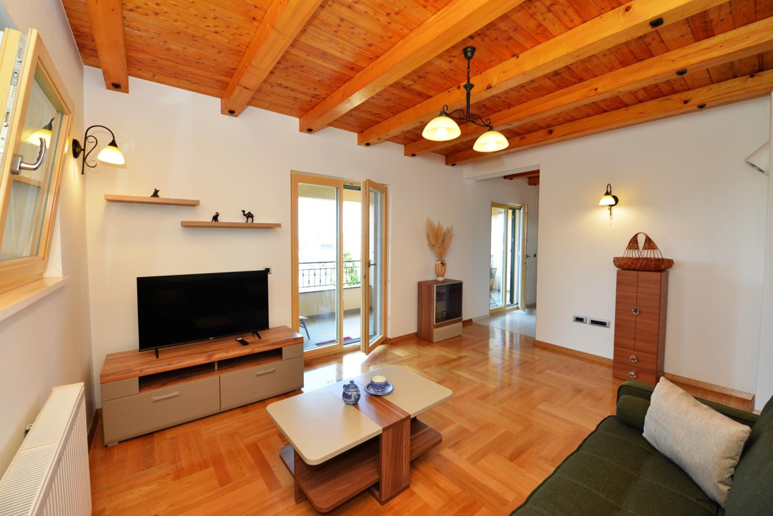 Two-Bedroom Apartment with Balcony