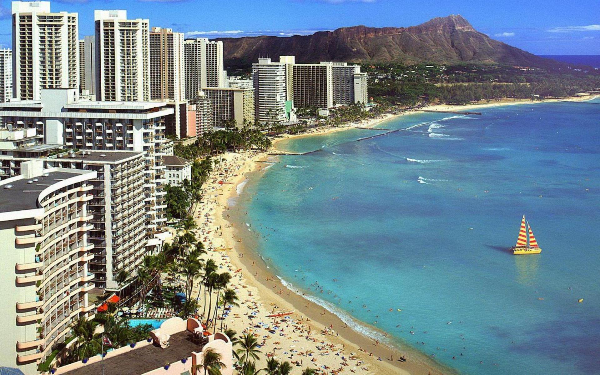 18FL Partial Ocean View, Close to Waikiki Beach: One-Bedroom Apartment photo