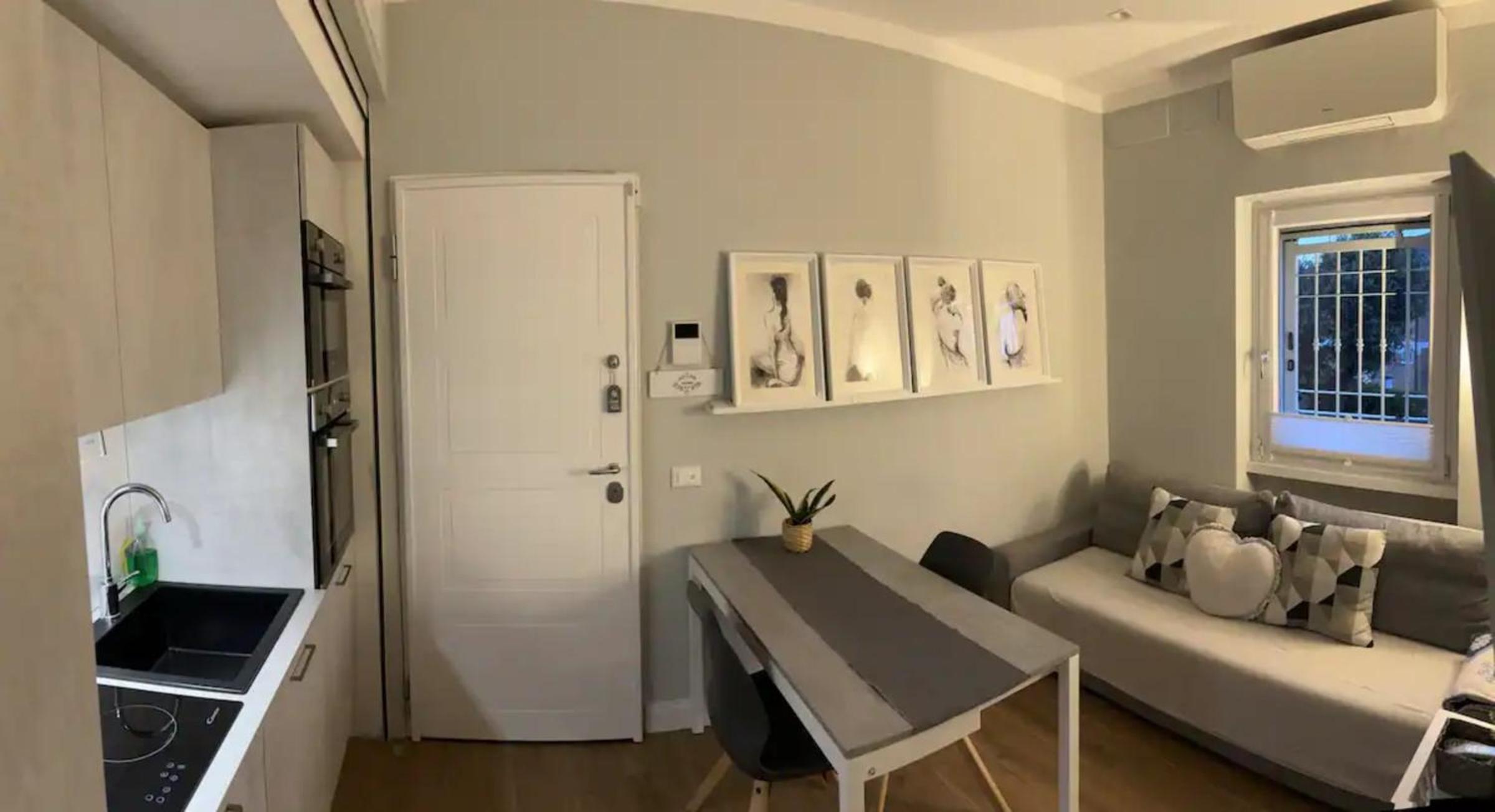 One-Bedroom Apartment with Garden View