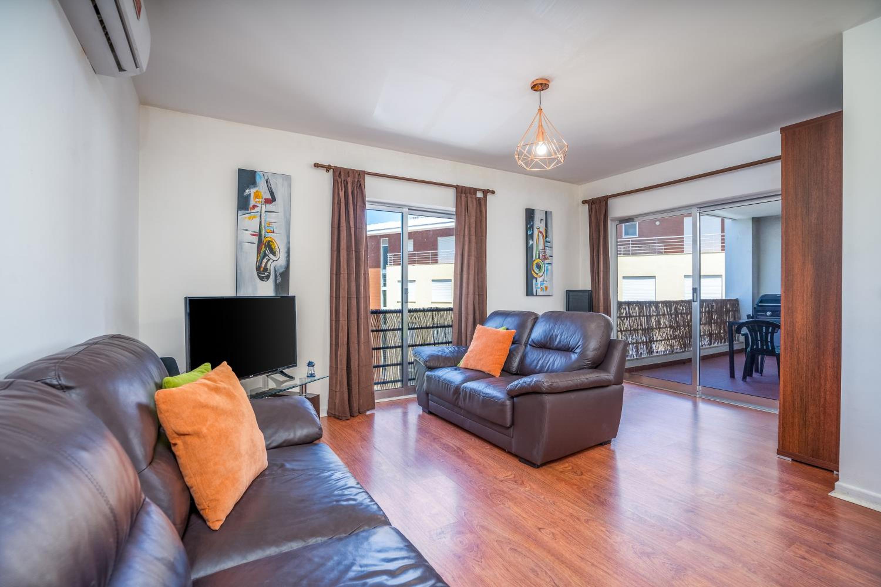 Three-Bedroom Premium Apartment with Balcony