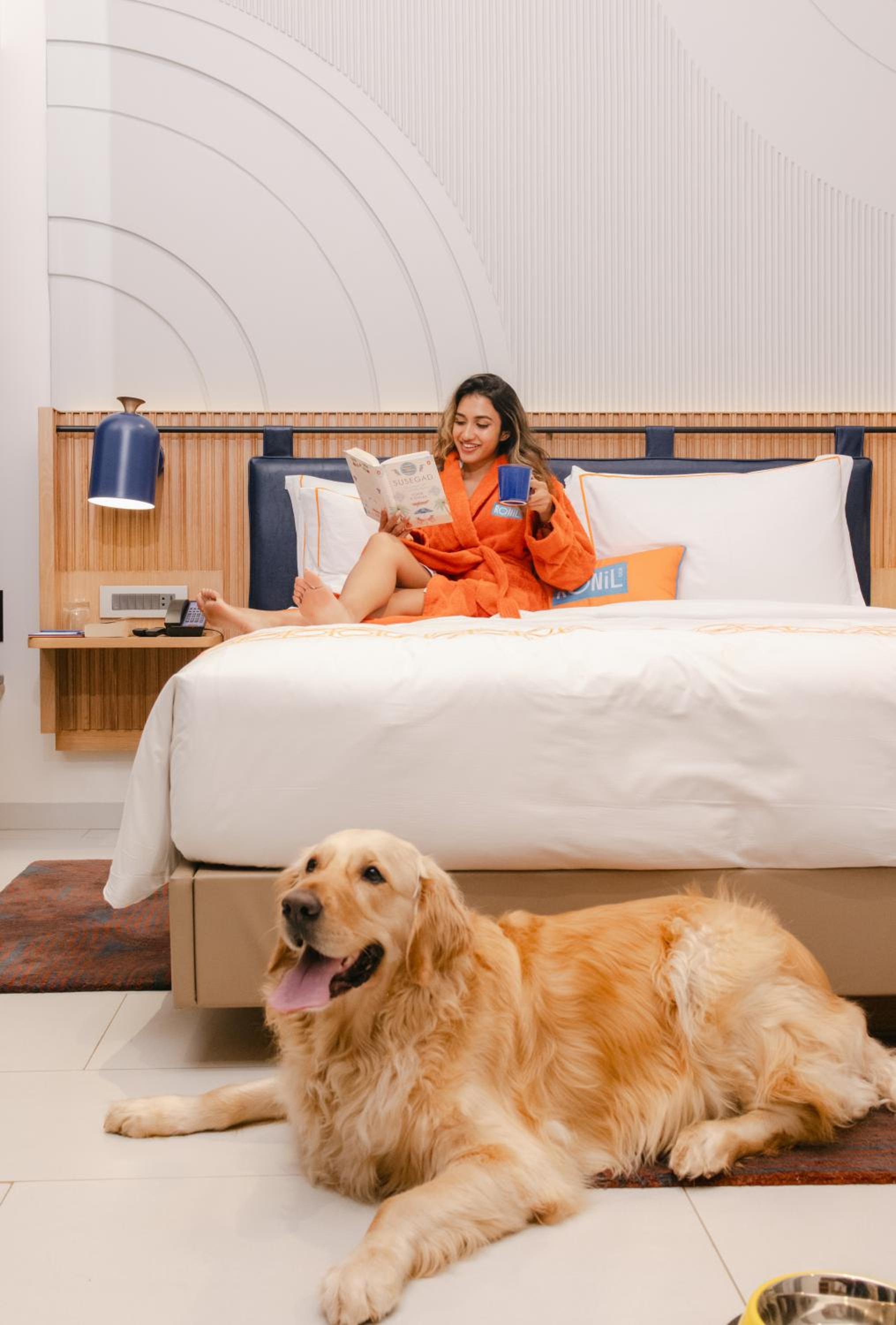 Deluxe King Room with balcony and pool view – 10% discount on F&B and Spa Deluxe King Room with balcony and pool view – 10% discount on F&B and Spa