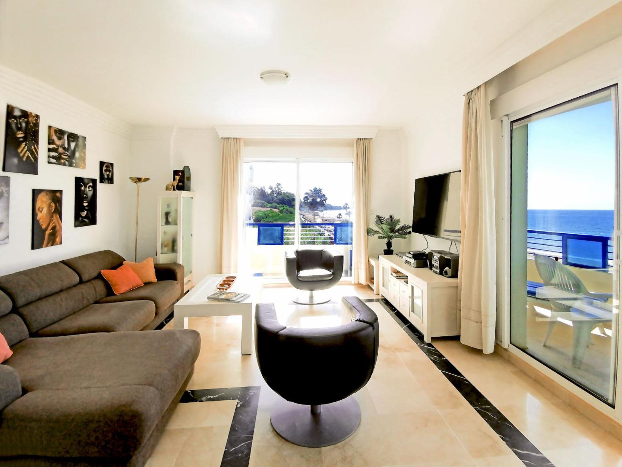 Three-Bedroom Apartment with Sea View