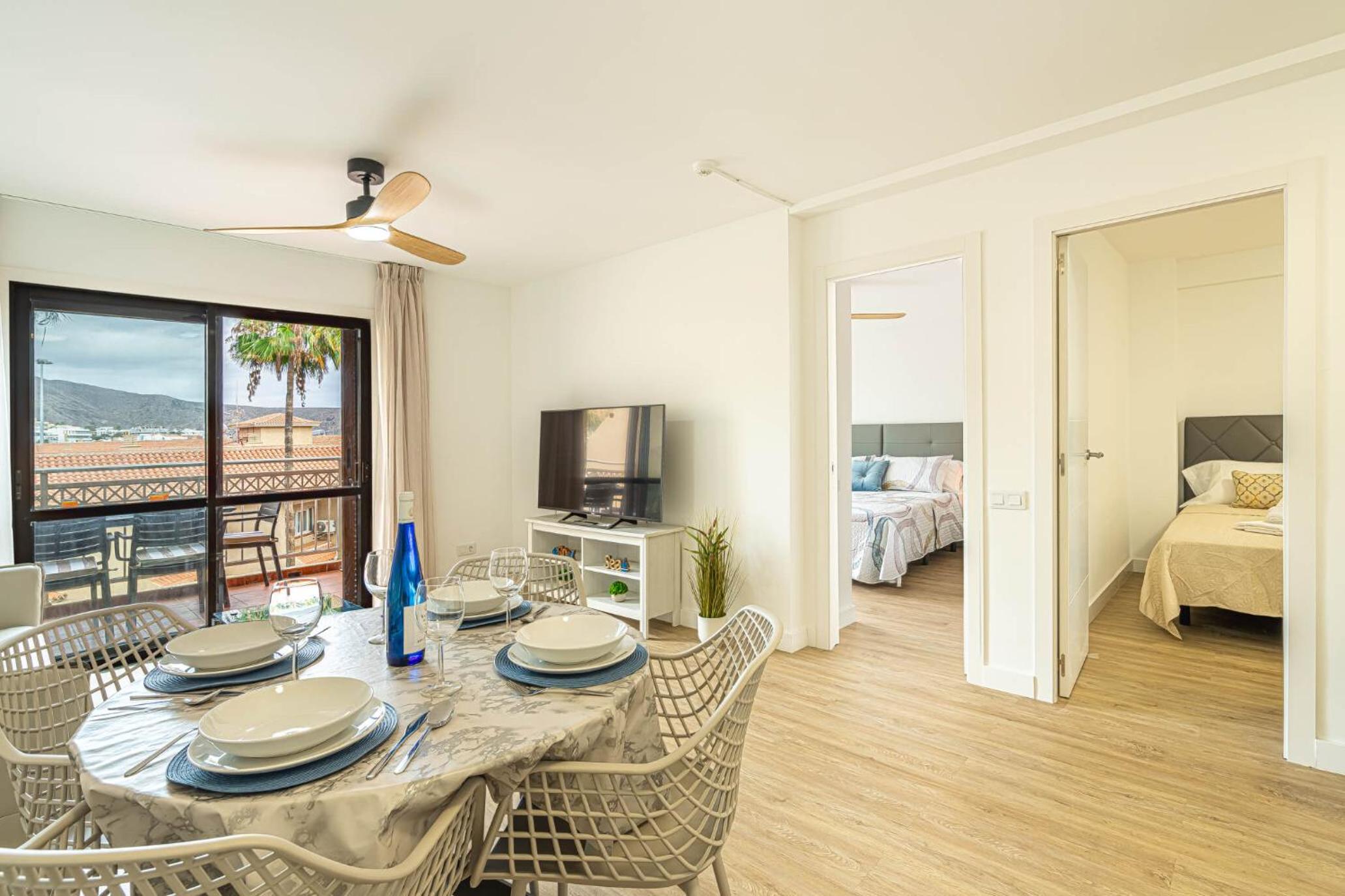 Apartamento de dos habitaciones