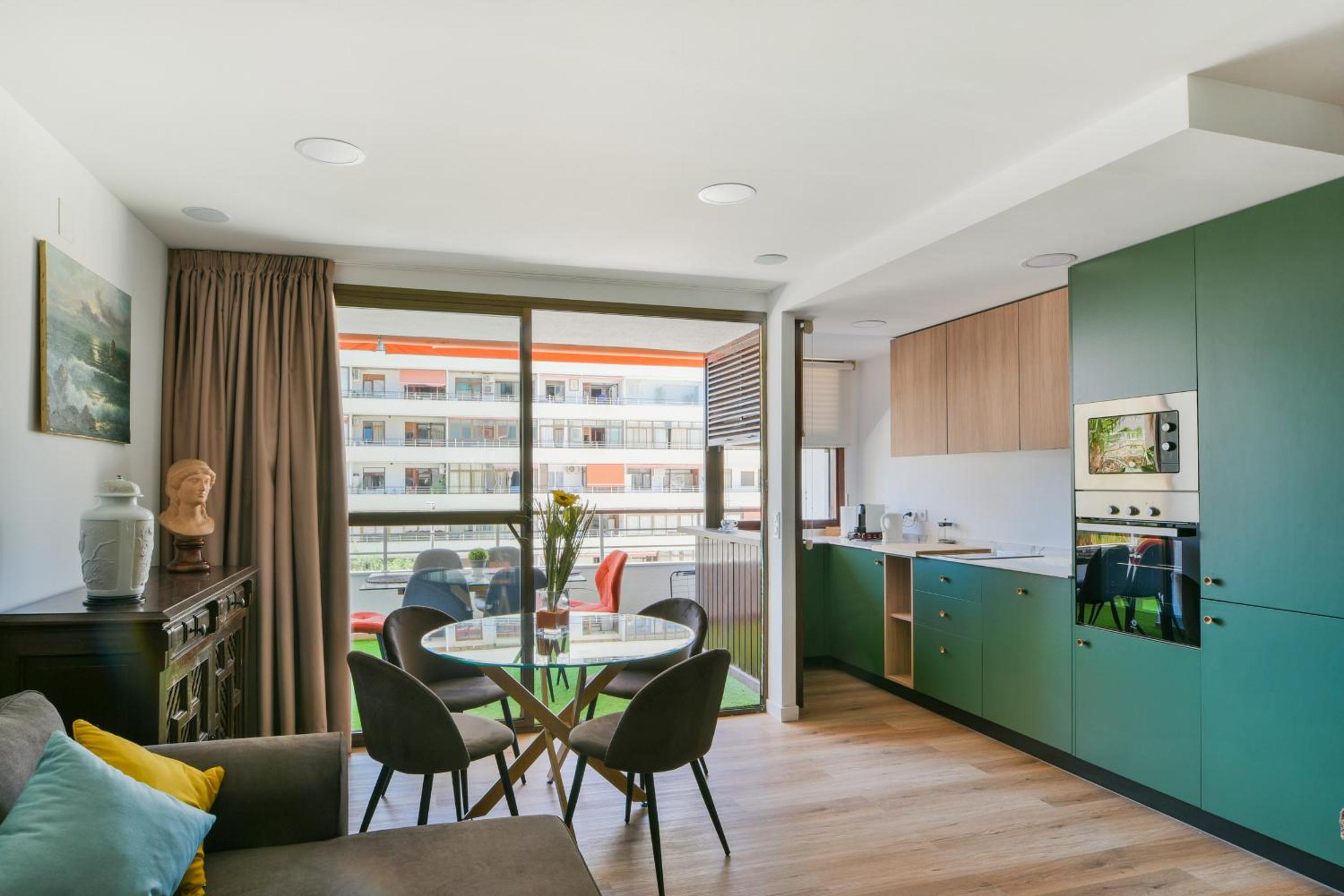 Apartamento de dos habitaciones