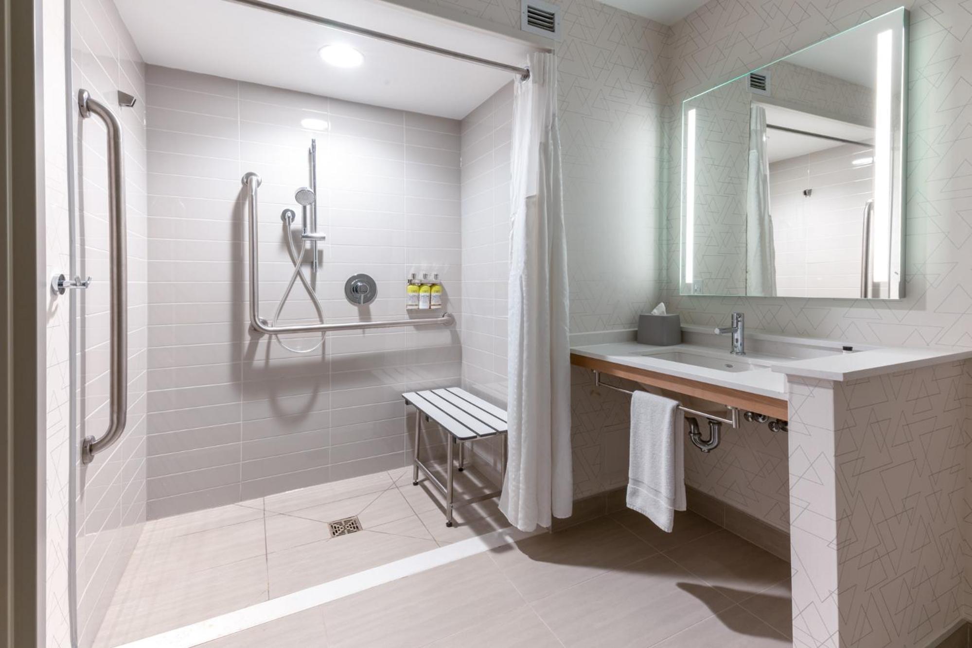 Standard King Room with Mobility Accessible Roll-In Shower - Photo 4