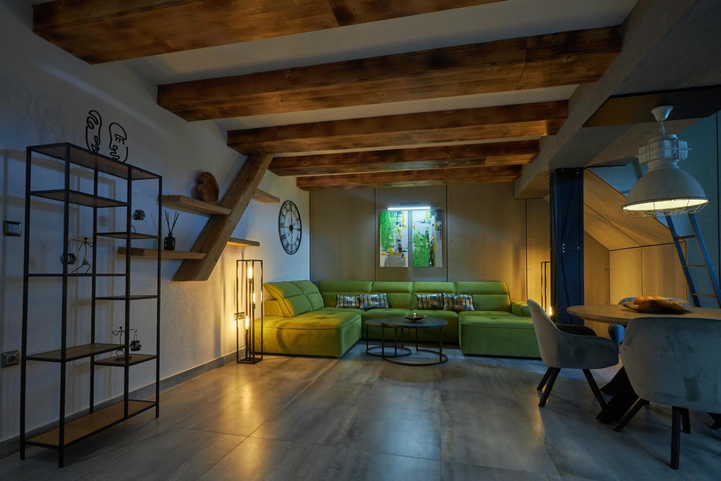 Deluxe One-Bedroom Apartment with Garden View photo 2