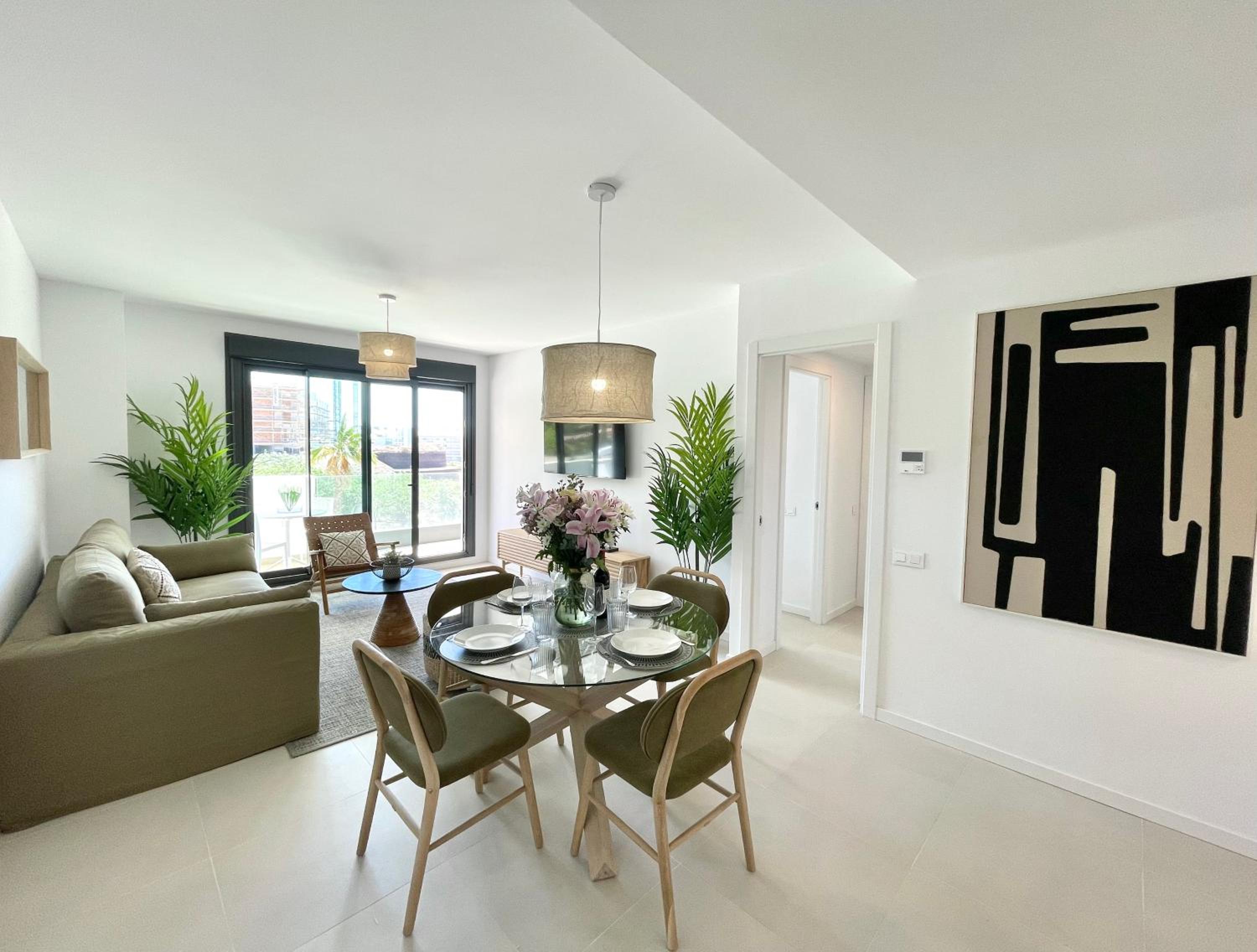 Apartamento de dos habitaciones