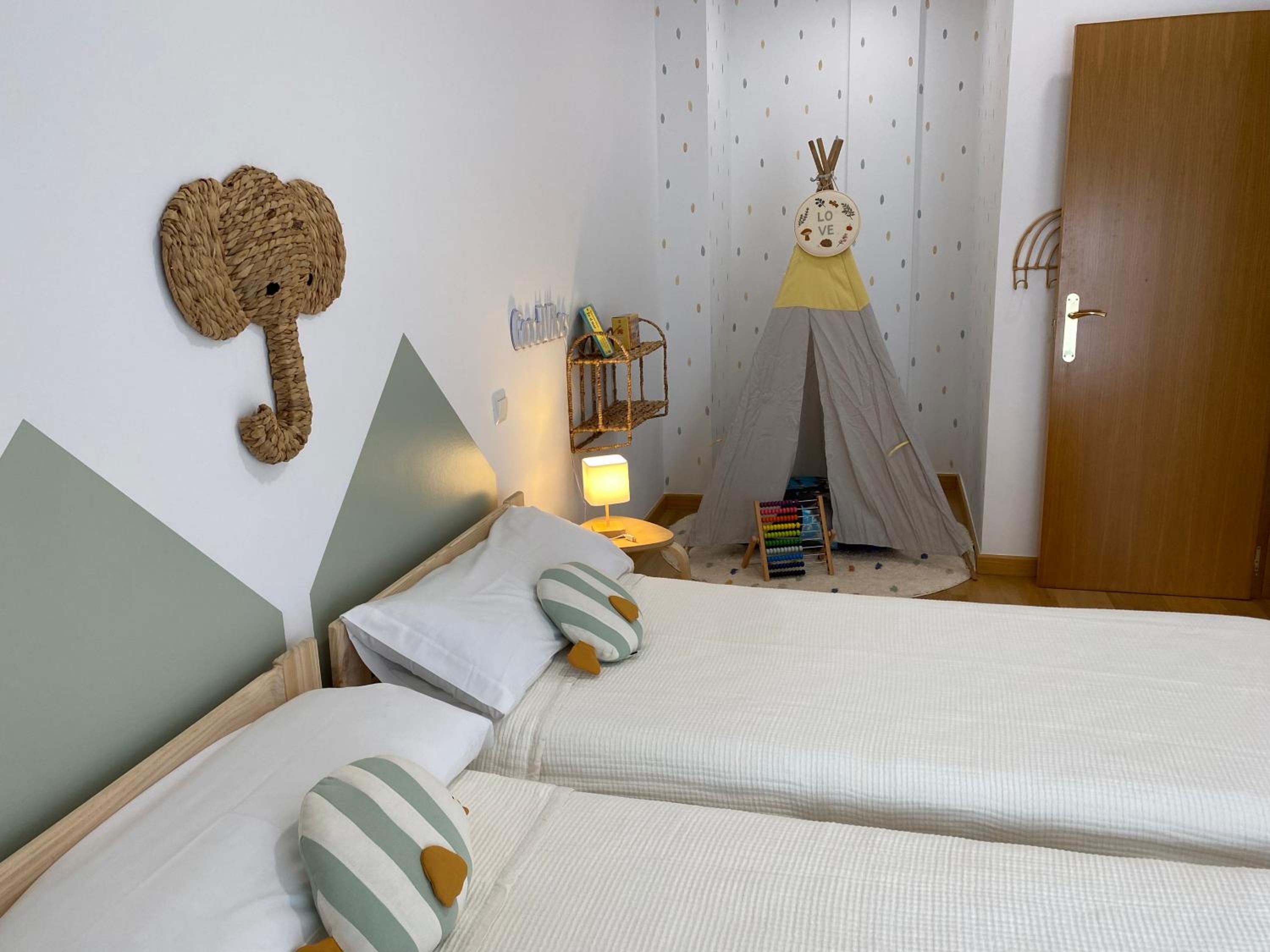 Apartamento de dos habitaciones