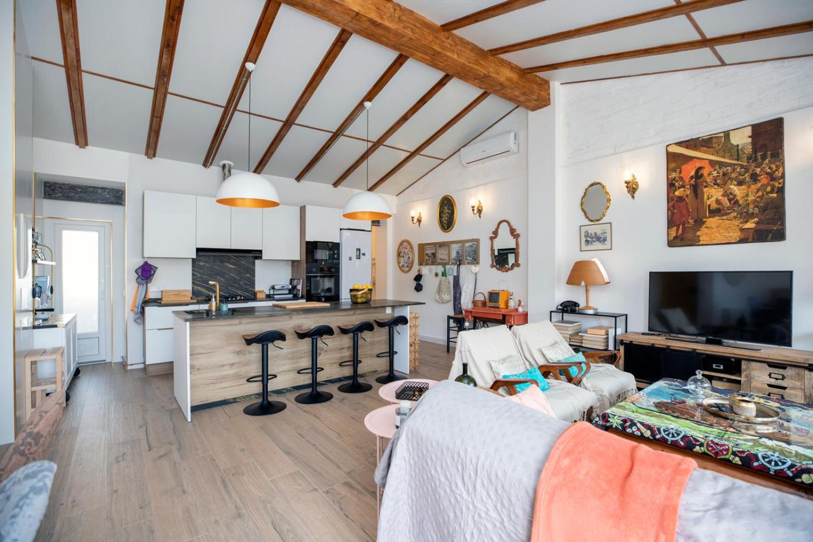 Apartamento con Balcón