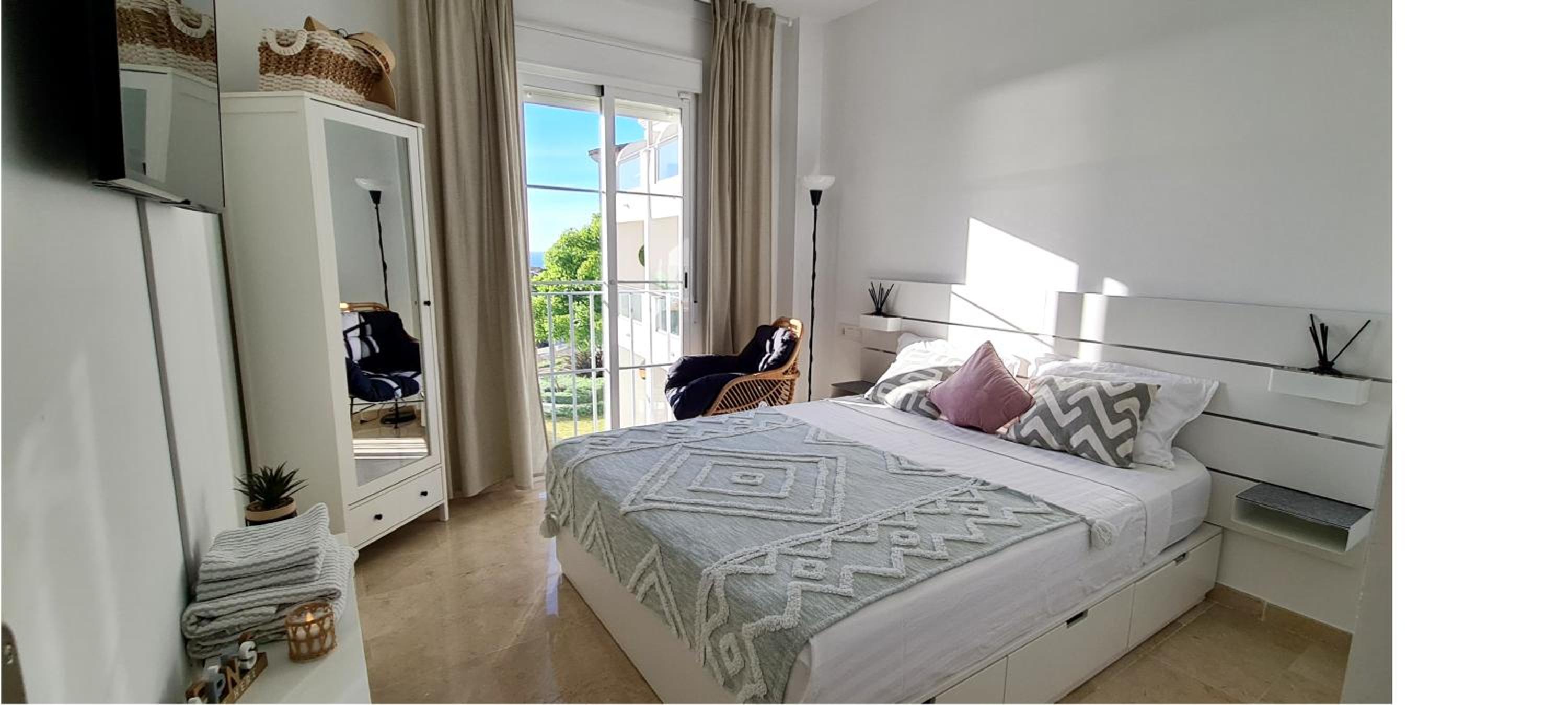 Apartamento con vista al mar
