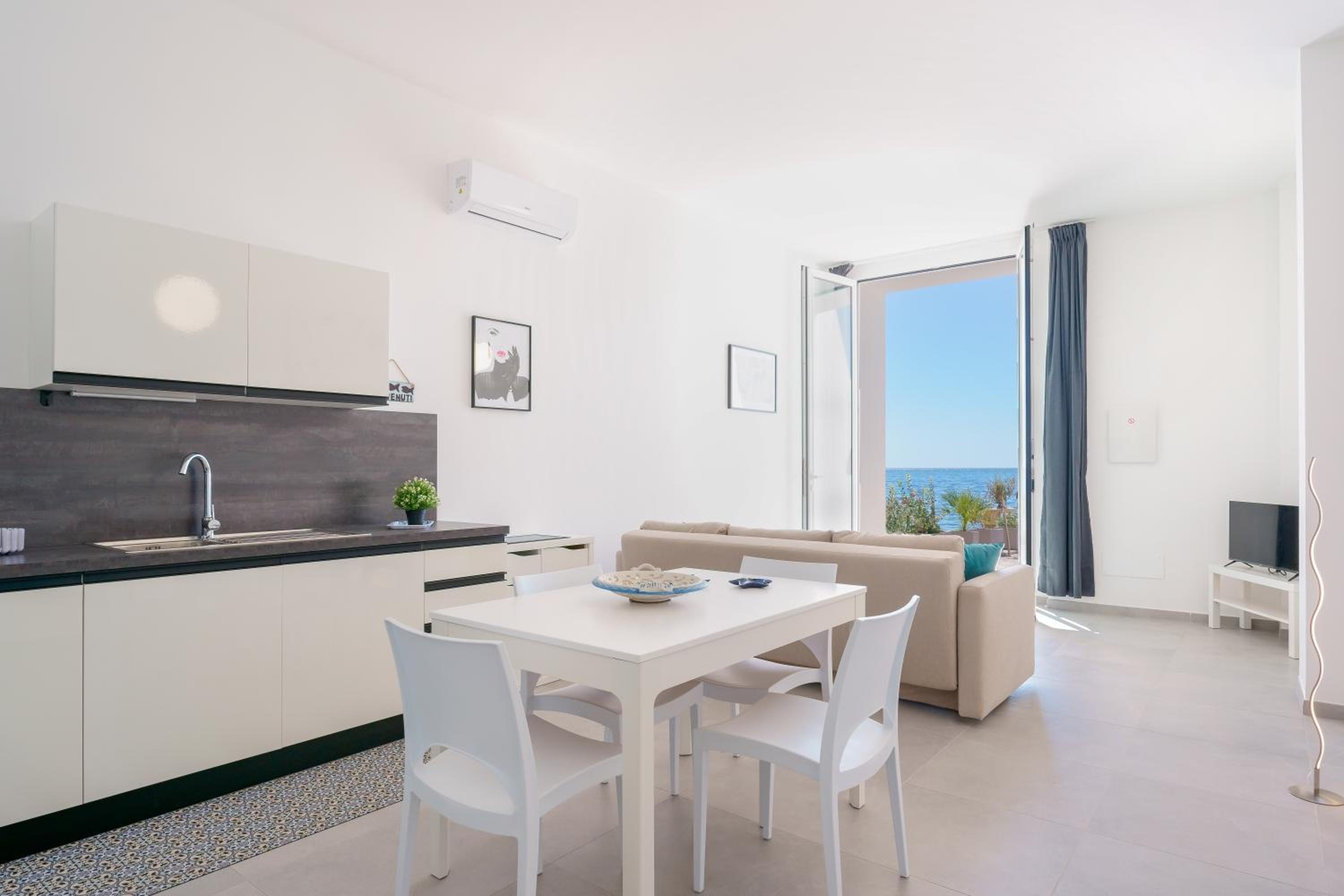 One-Bedroom Apartment with Sea View