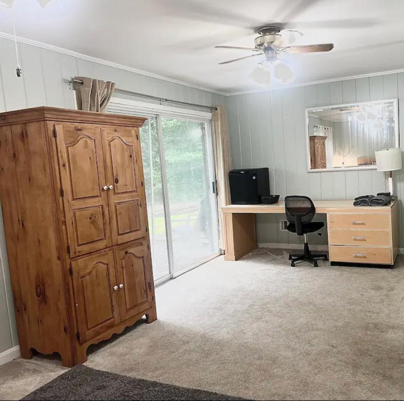 Family Room With Shared Bathroom
