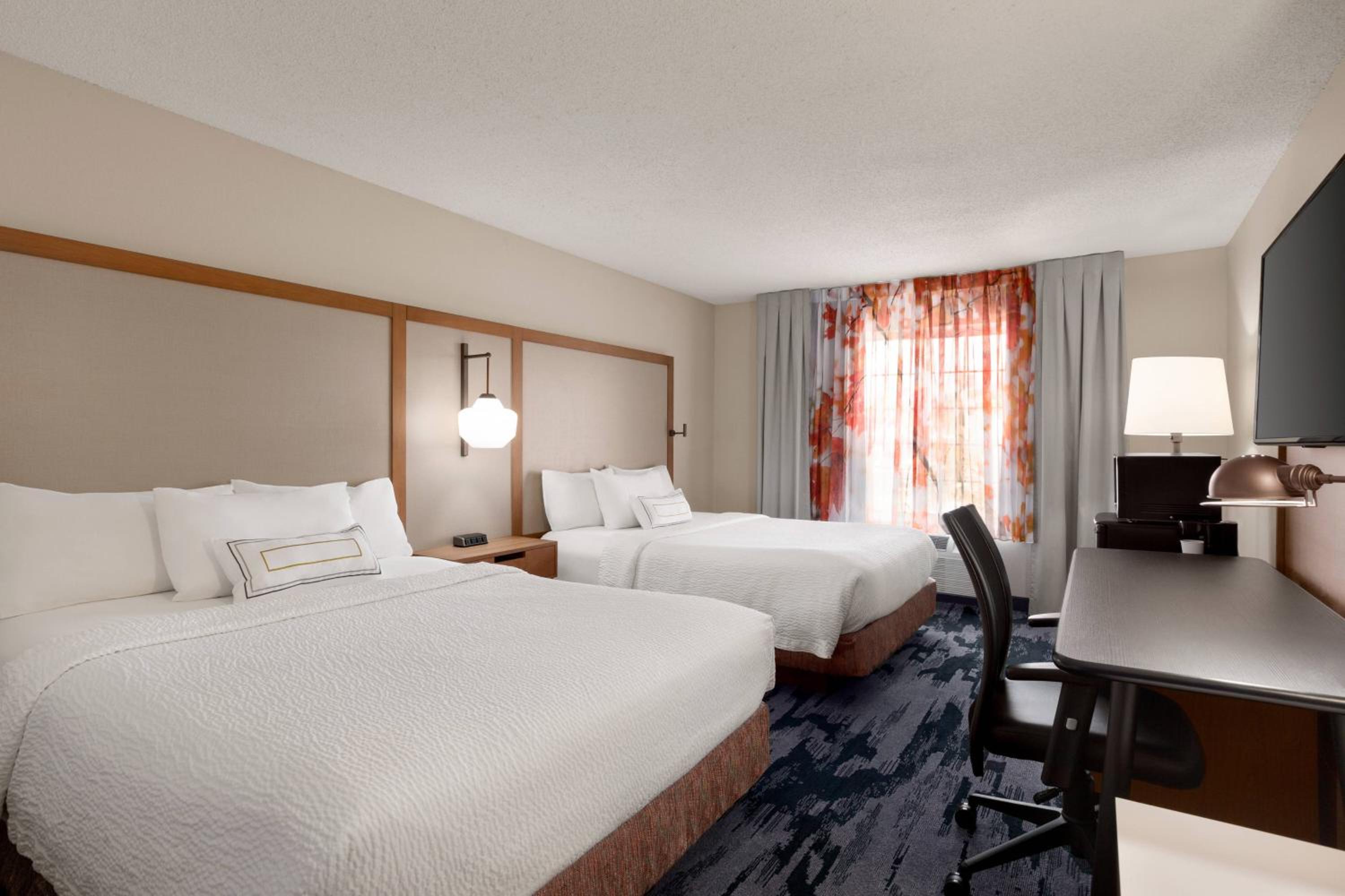 Queen Room with Two Queen Beds - Hearing Accessible photo 1