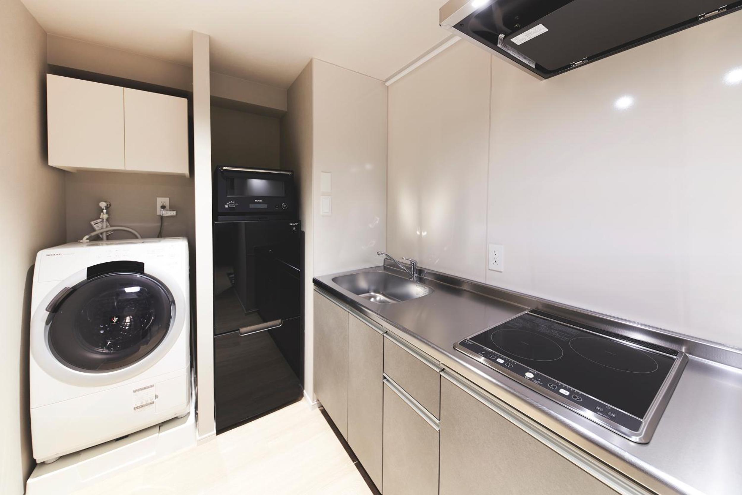Premium Sauna Suite with Washing Machine and 10㎡ Balcony photo 2