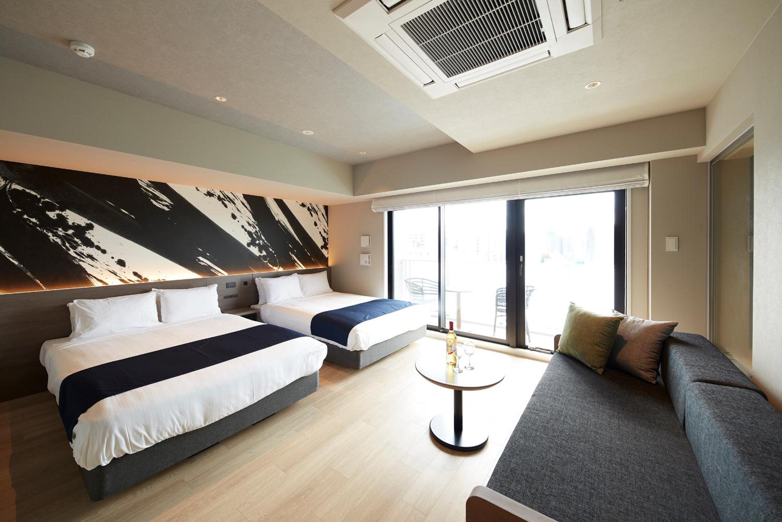 Premium Sauna Suite with Washing Machine and 10㎡ Balcony photo 1