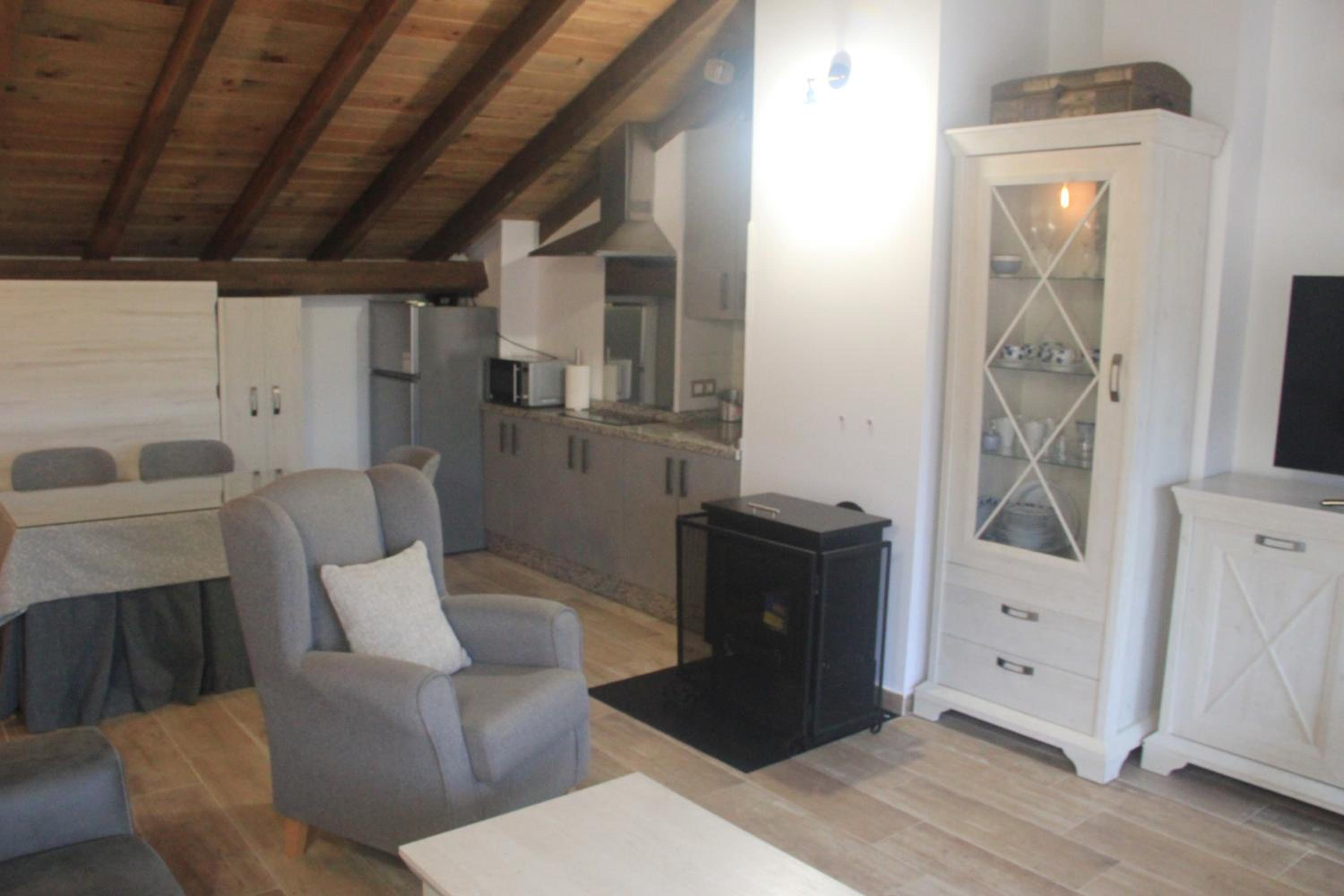 Estudio con terraza