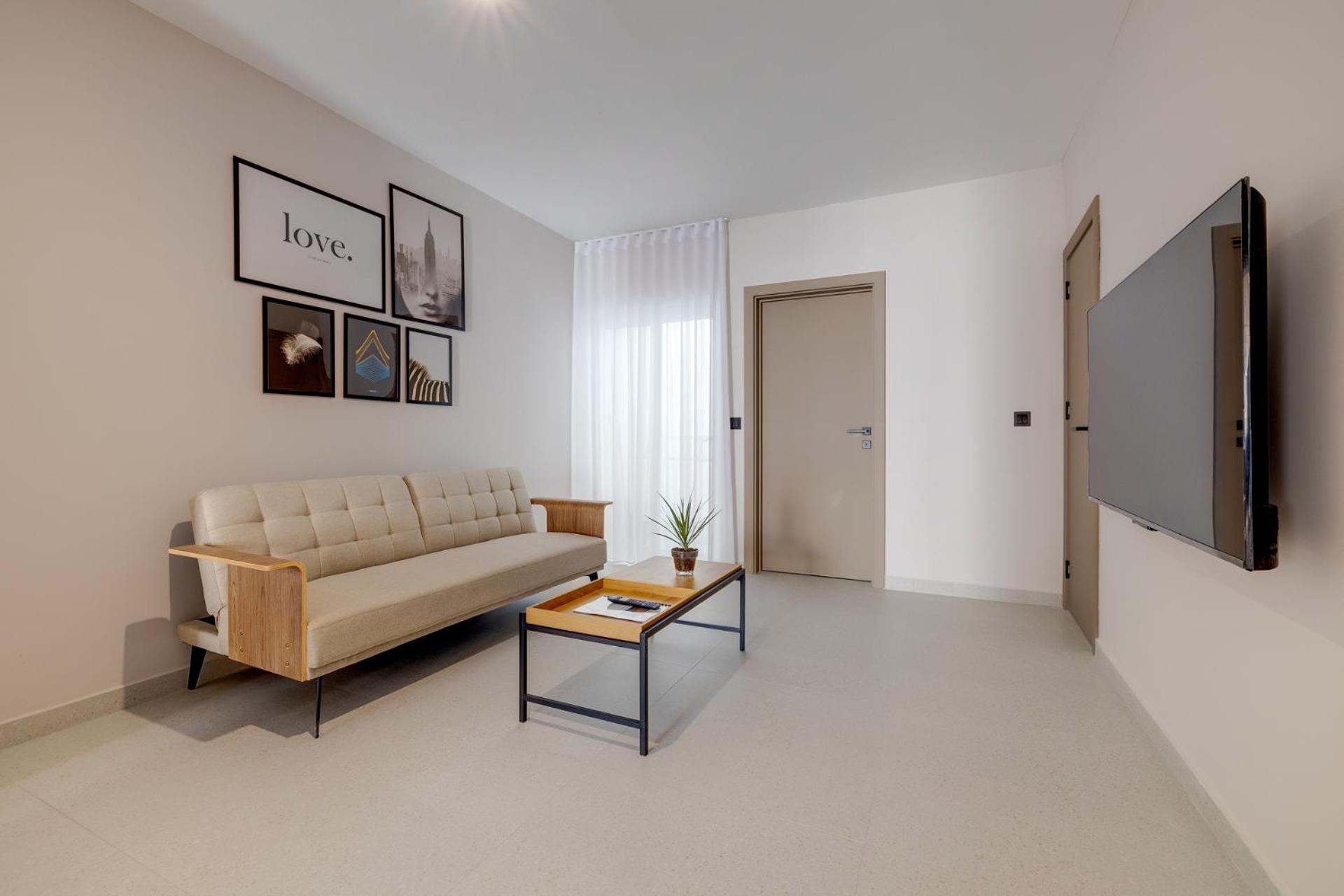 Two-Bedroom Apartment with Balcony